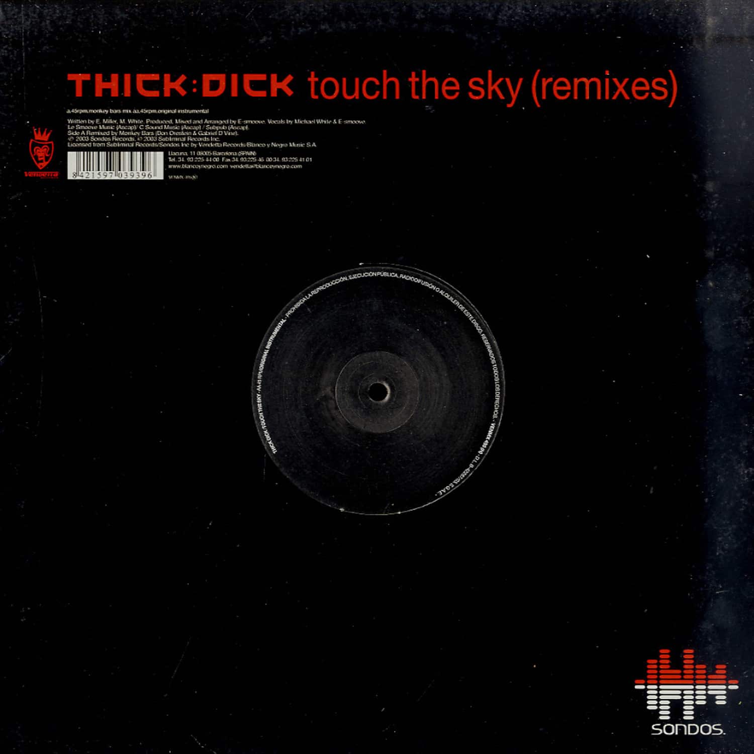 Thick Dick - TOUCH THE SKY 