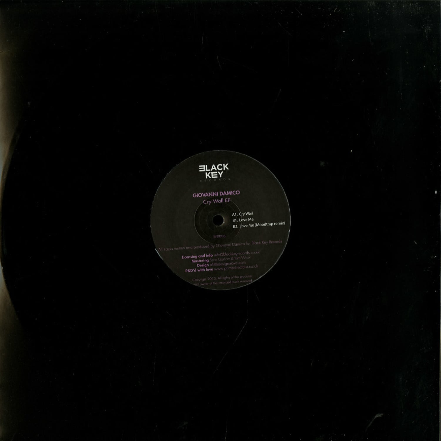 Giovanni Damico - CRY WALL EP