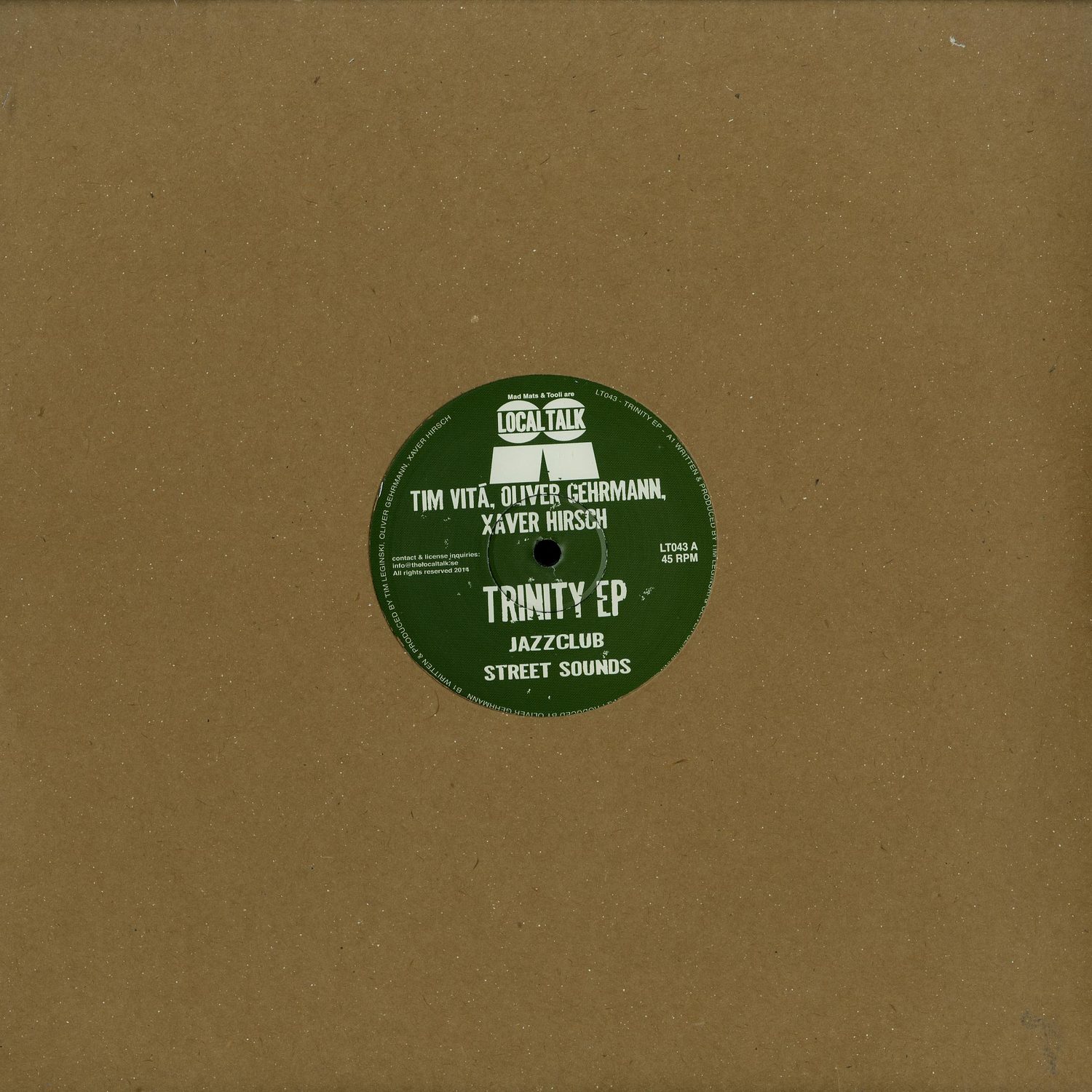 Tim Vita, Oliver Gehrmann & Xaver Hirsch - TRINITY EP