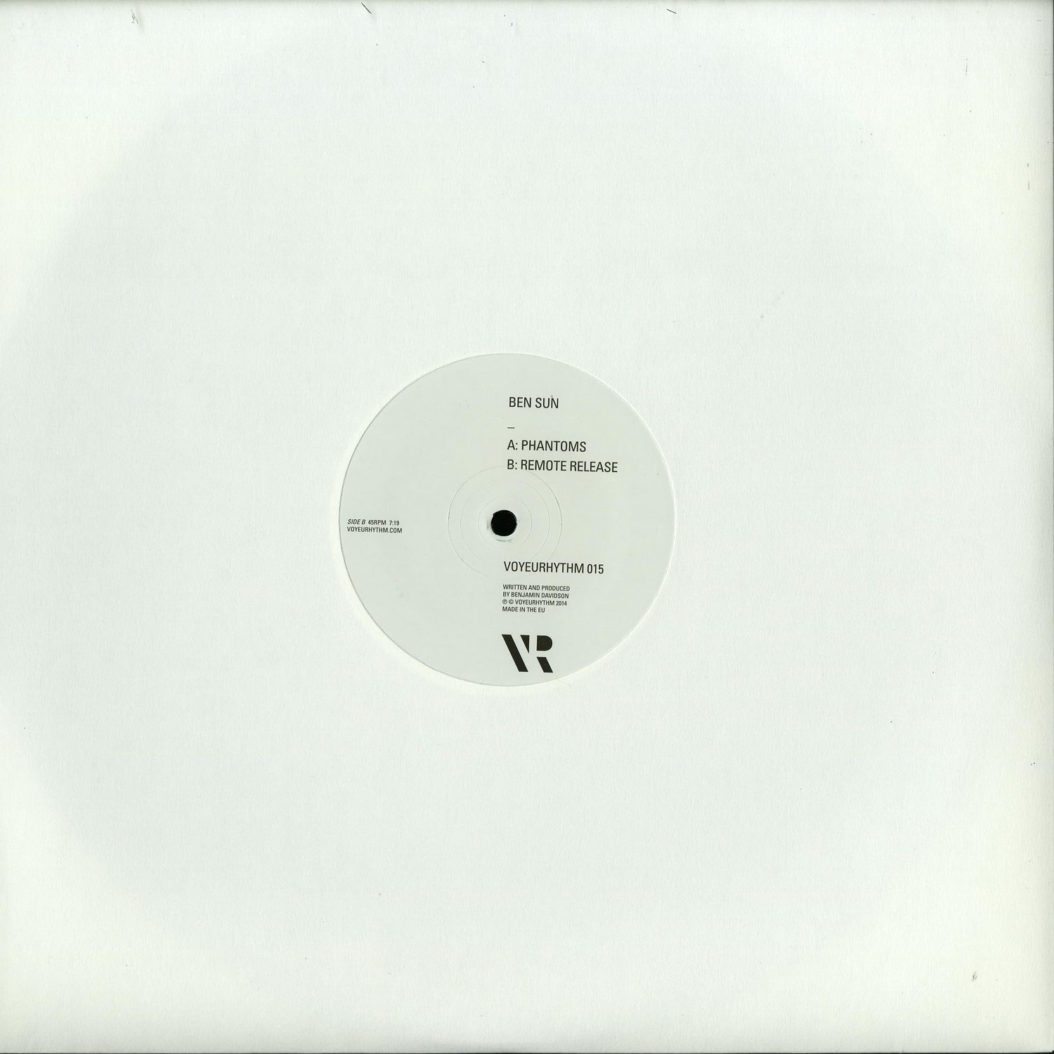 Ben Sun - PHANTOMS / REMOTE RELEASE