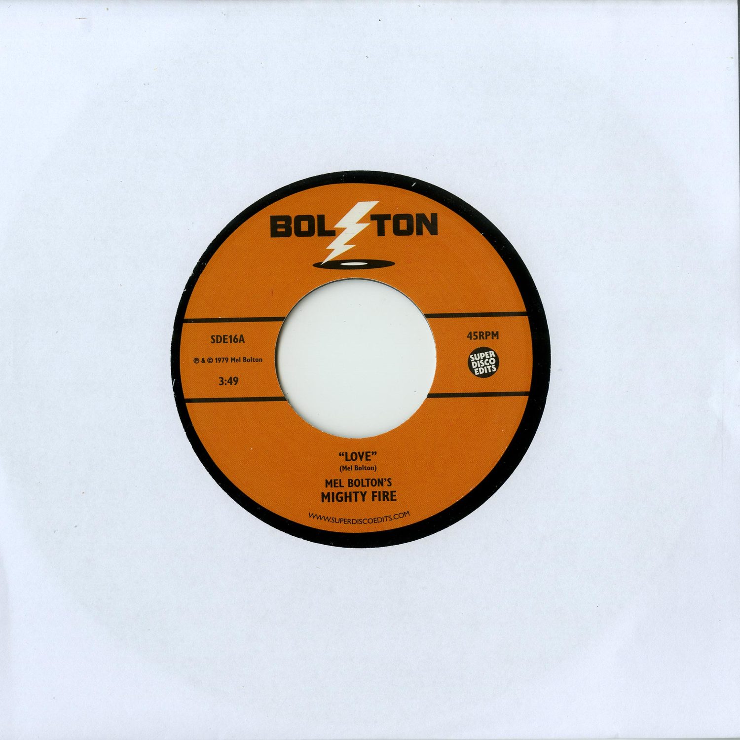 Mel Boltons Mighty Fire - LOVE / I WANNA TALK TO YOU ABOUT LOVING ME 