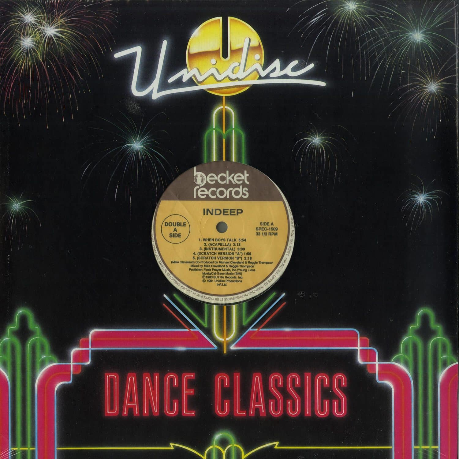 Indeep - WHEN BOYS TALK / BUFFALO BILL