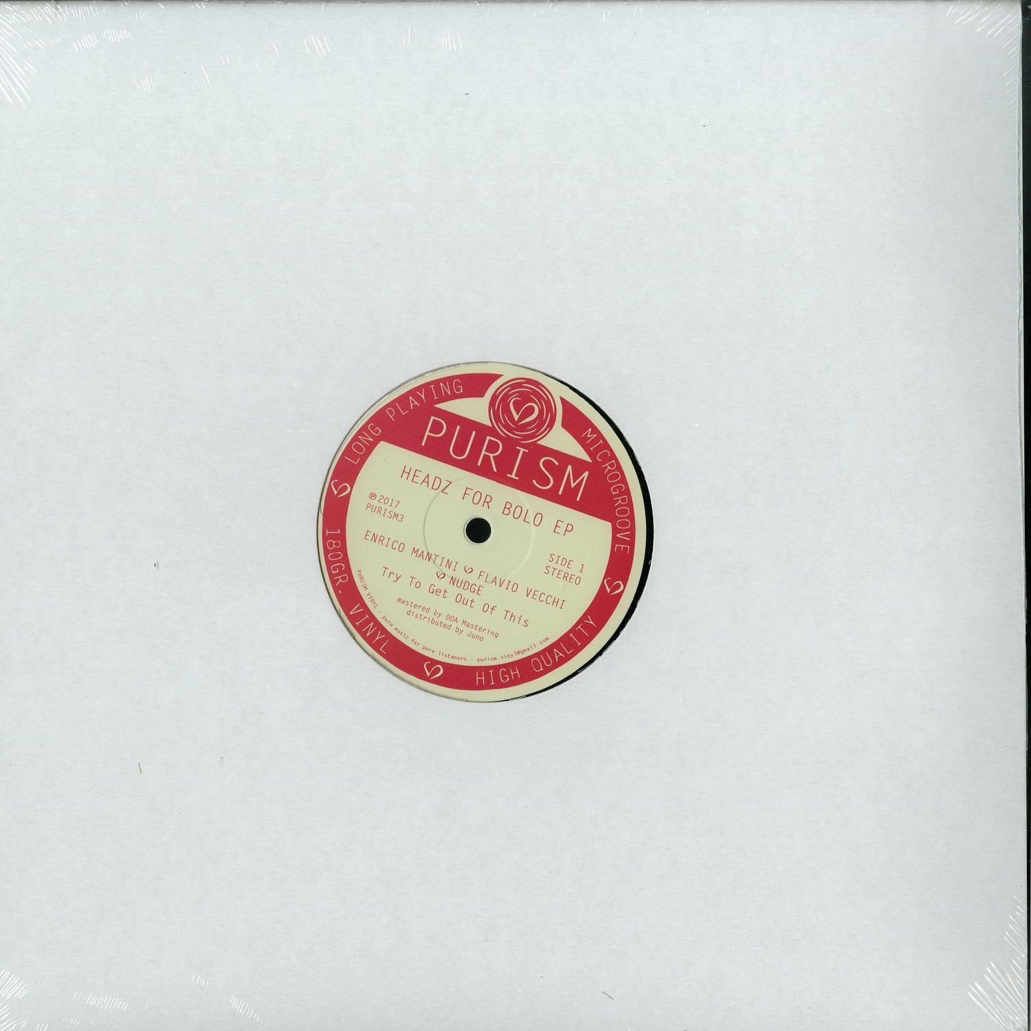 Enrico Mantini / Flavio Vecchi / Nudge - HEADZ FOR BOLO EP 
