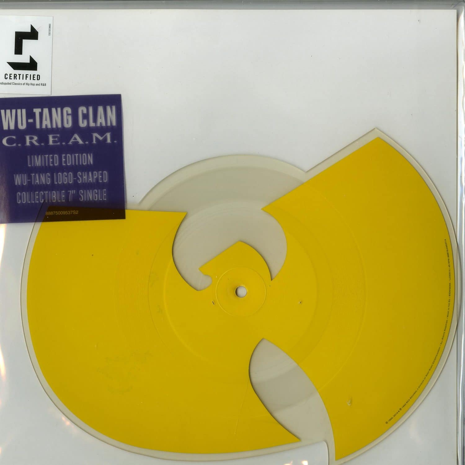 WU-TANG CLAN - C.R.E.A.M. / DA MYSTERY OF CHESSBOXIN - HIP HOP RAP