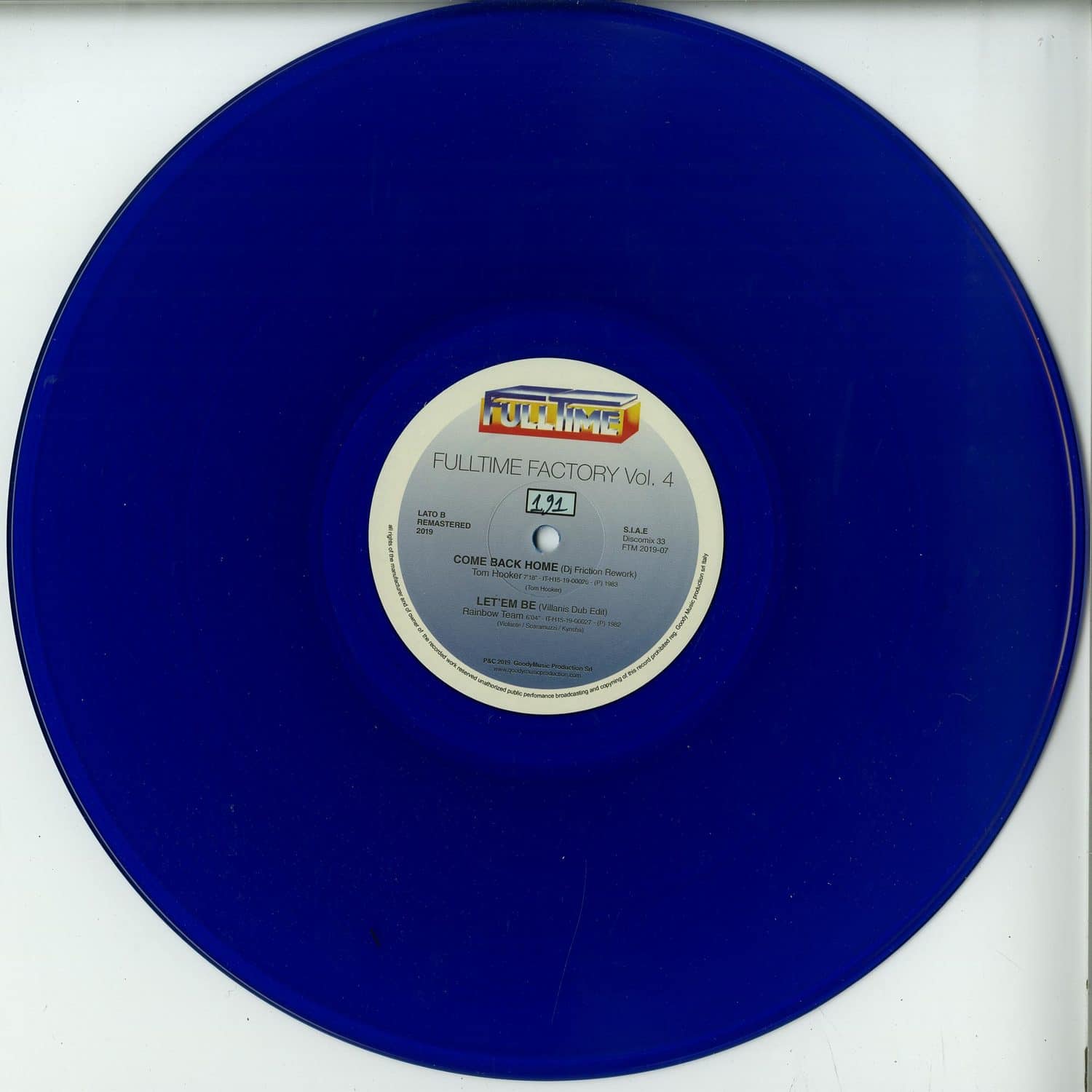 B.B. and Band / Selection / Tom Hooker / Rainbow Team - FULLTIME FACTORY VOLUME 4 