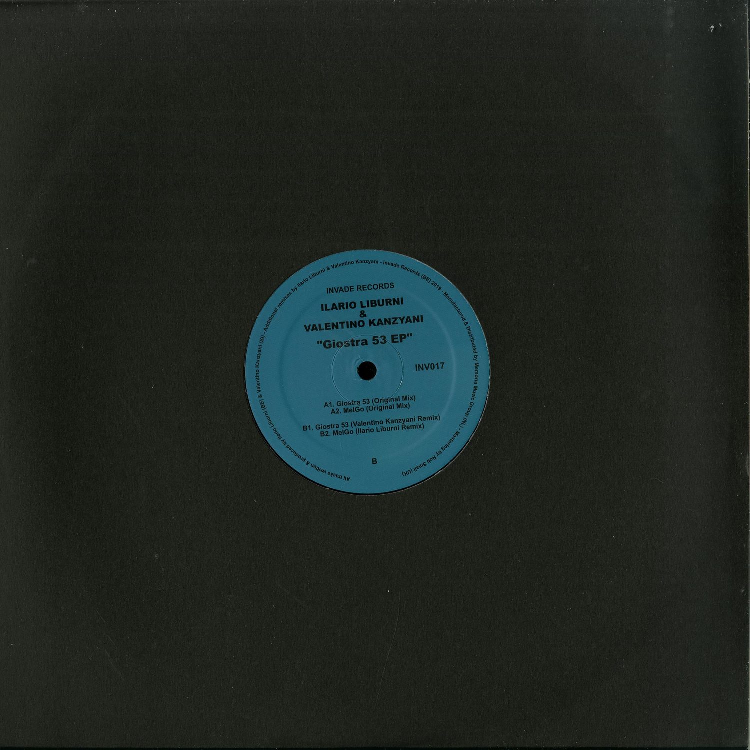 Ilario Liburni / Valentino Kanzyani - GIOSTRA 53 EP