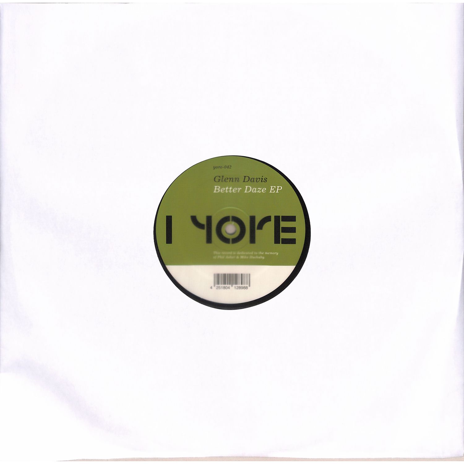Glenn Davis - BETTER DAZE EP