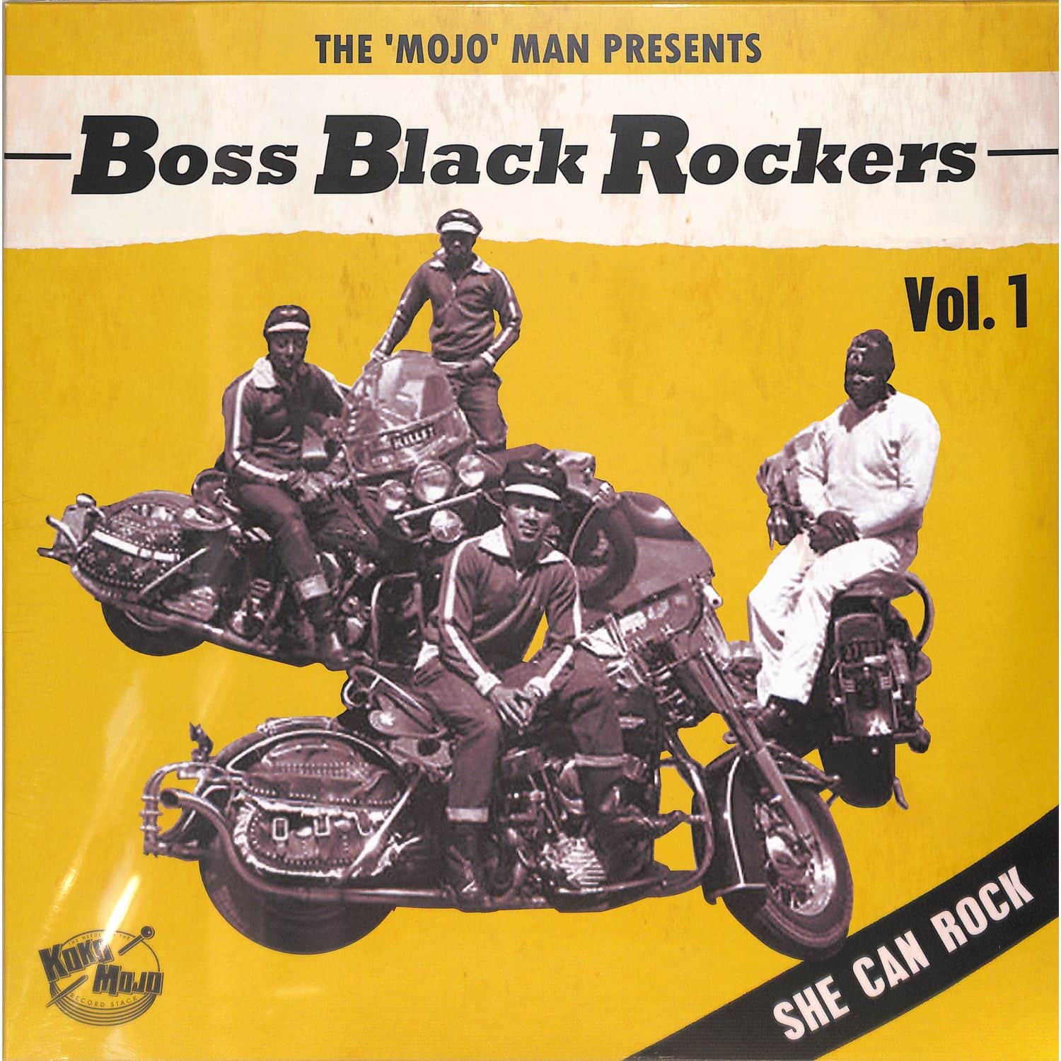 Various Artists - BOSS BLACK ROCKERS VOL.1 - SHE CAN ROCK 