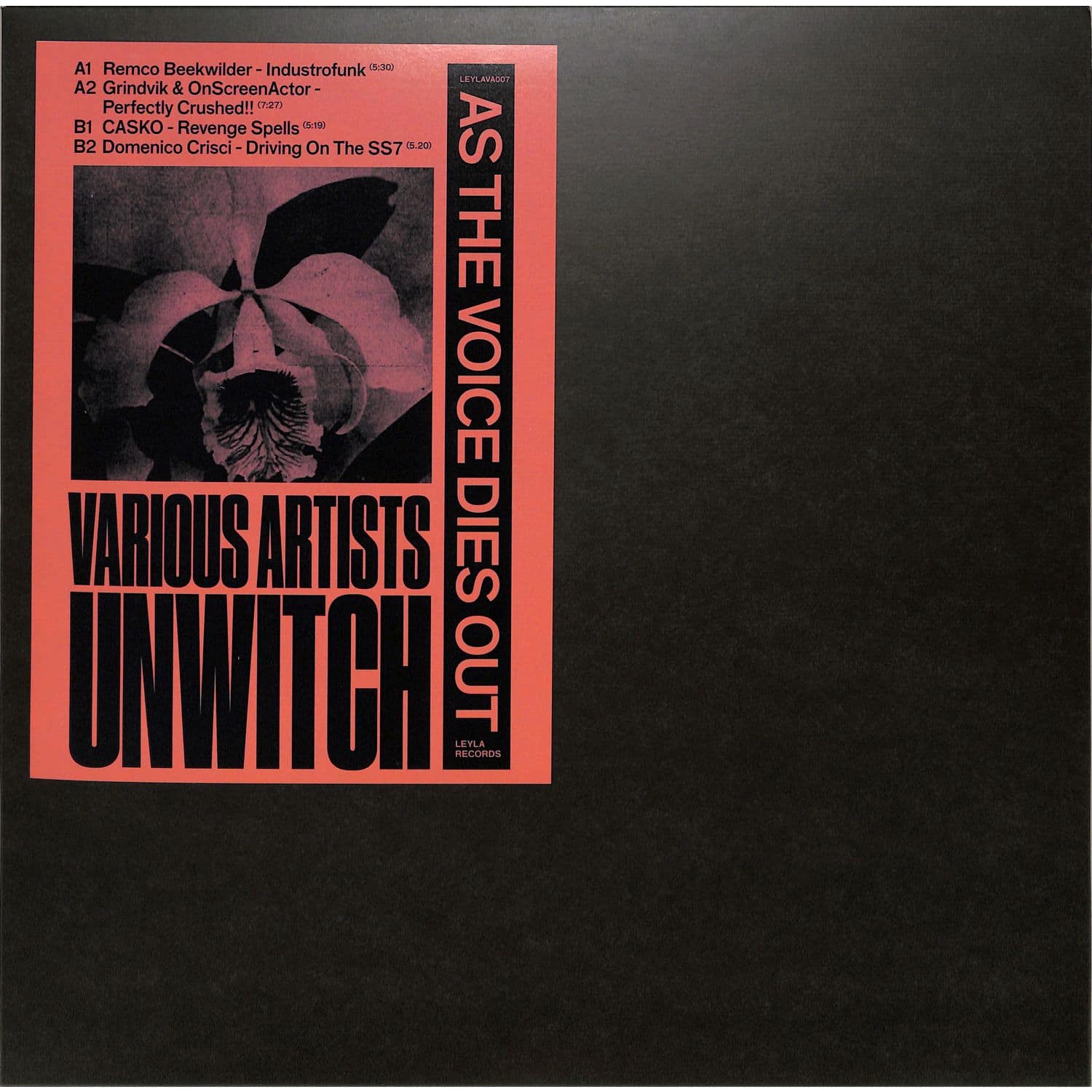 Various Artists - UNWITCH - AS THE VOICE DIES OUT