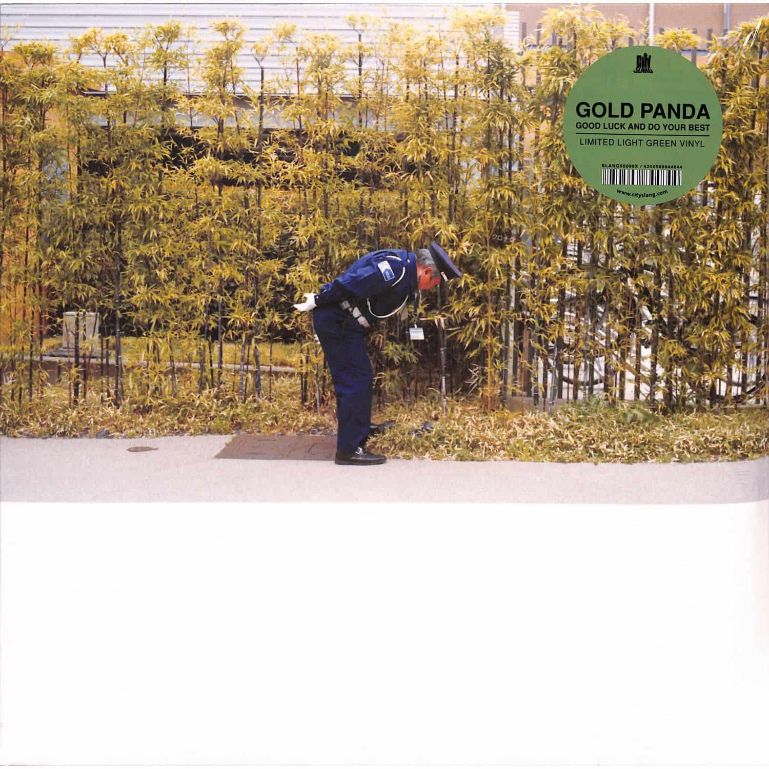 Gold Panda - GOOD LUCK AND DO YOUR BEST 