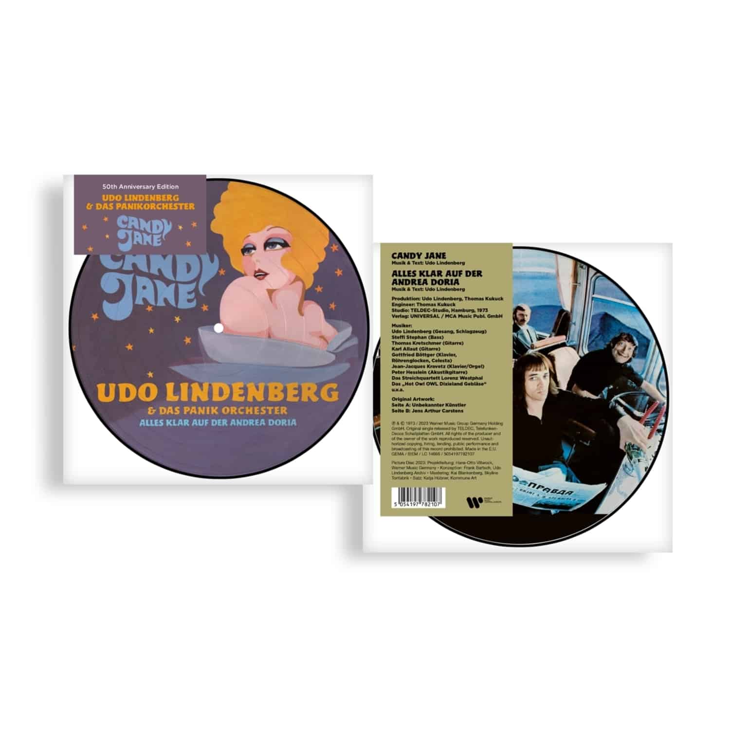 Udo Lindenberg & Das Panik-Orchester - CANDY JANE / ALLES KLAR AUF DER ANDREA DORIA 