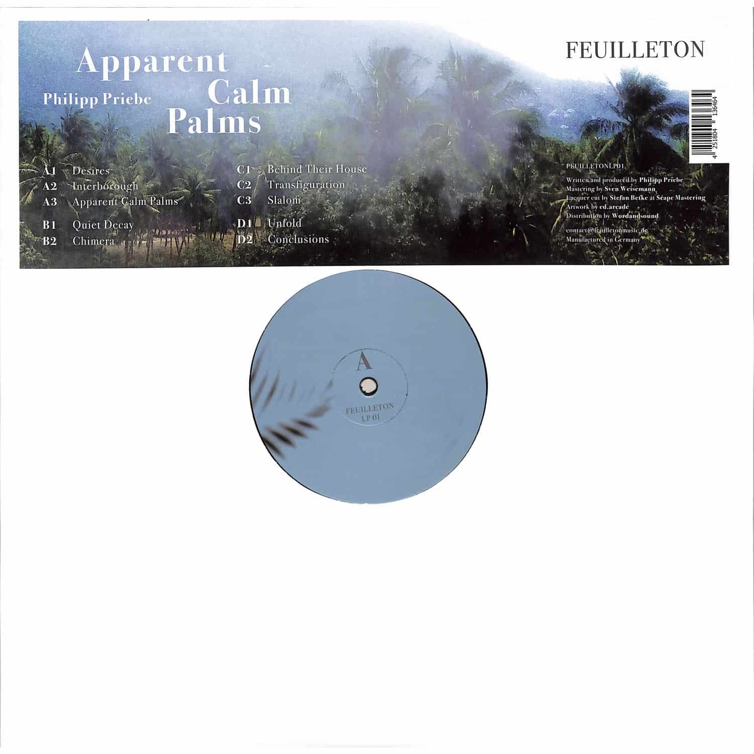 Philipp Priebe - APPARENT CALM PALMS 