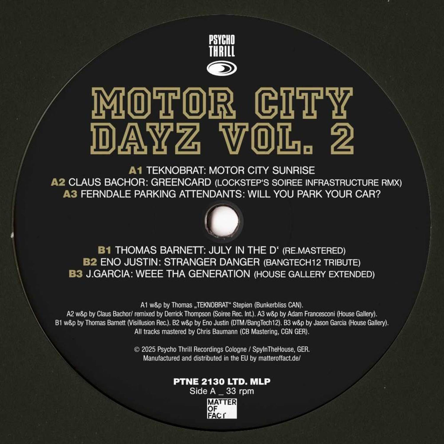 Various Artists - MOTOR CITY DAYS VOL.2 