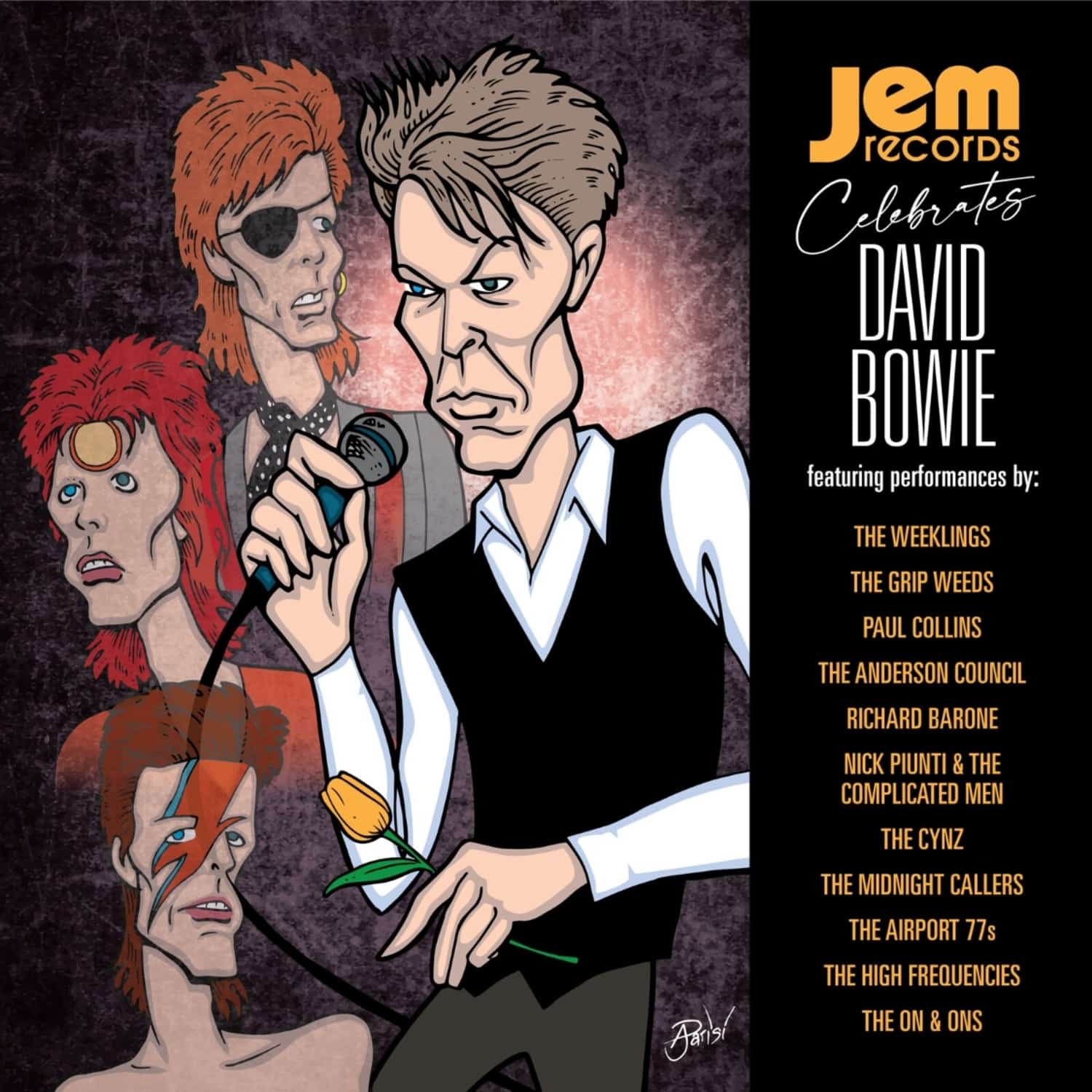 Various - JEM RECORDS CELEBRATES DAVID BOWIE 