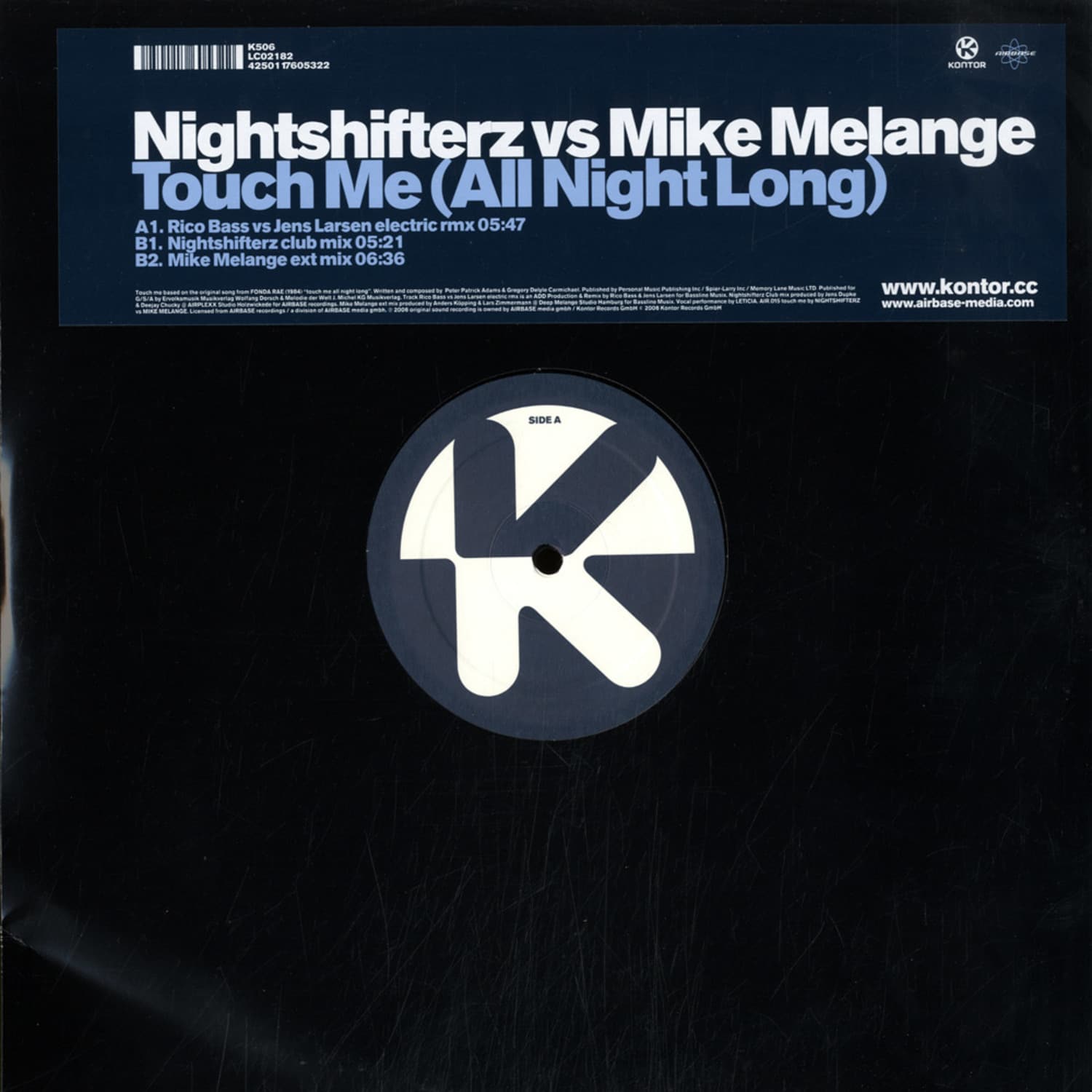 Nightshifterz vs Mike Melange - TOUCH ME 