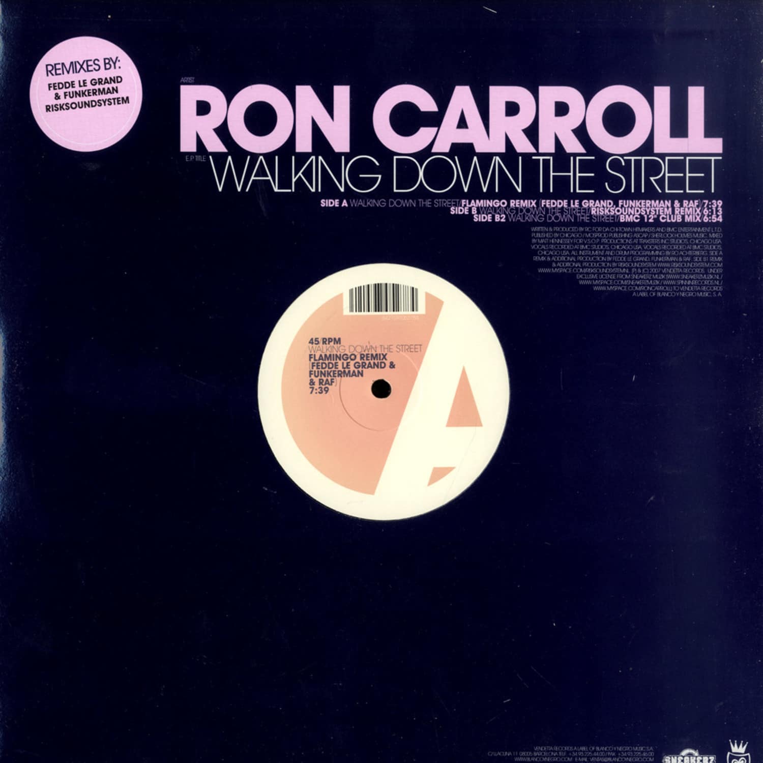 Ron Carroll - WALKING DOWN THE STREET