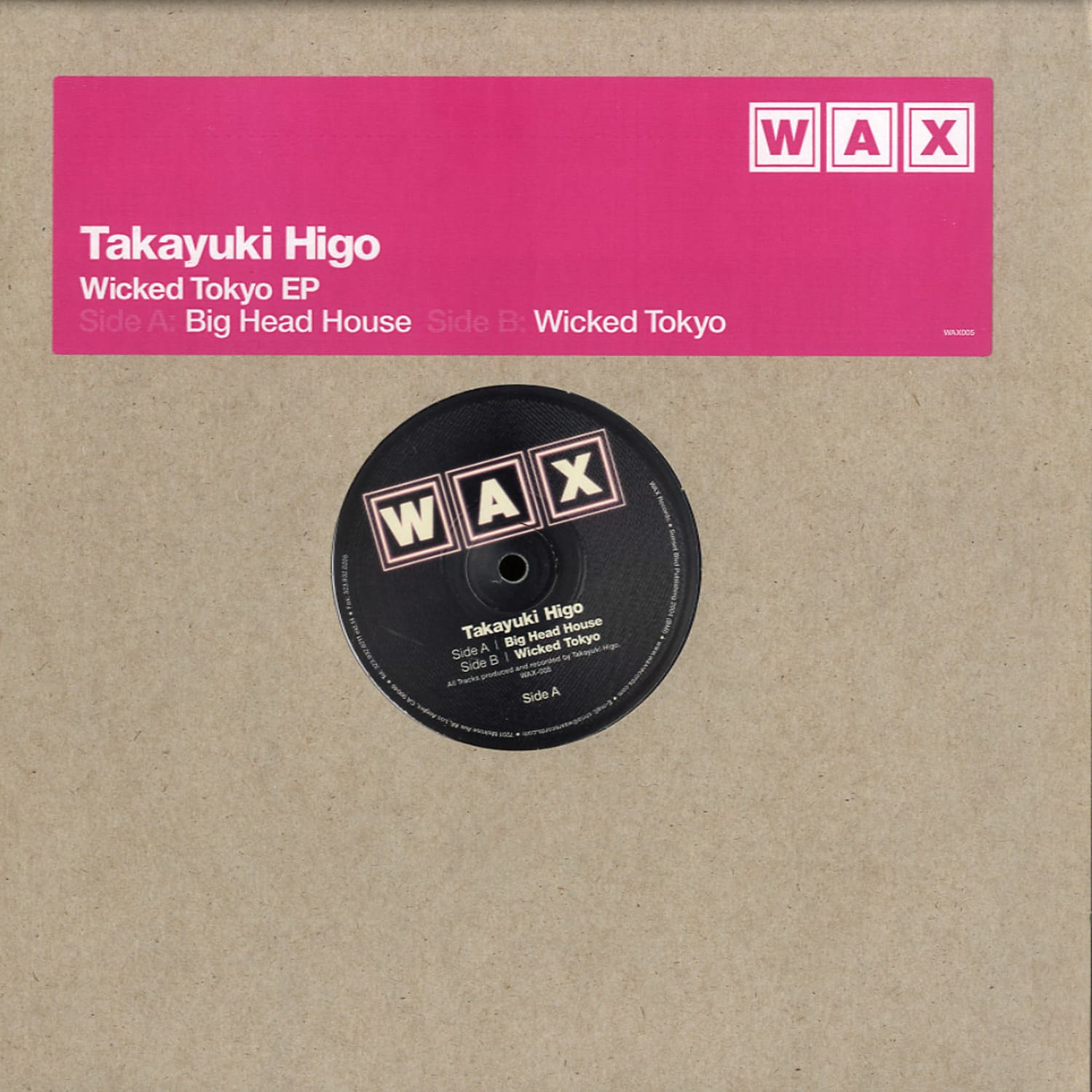 Takayuki Higo - WICKED TOKYO EP