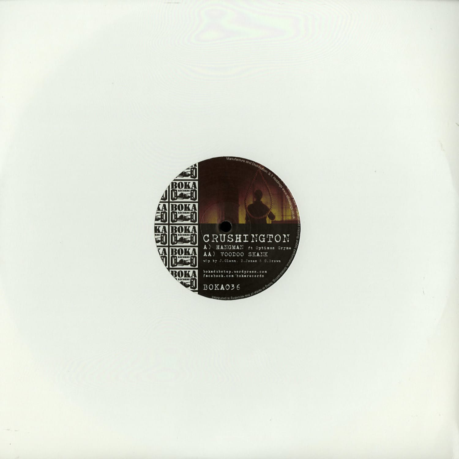 Crushington & Optimus Gryme - HANGMAN / VOODOO SKANK