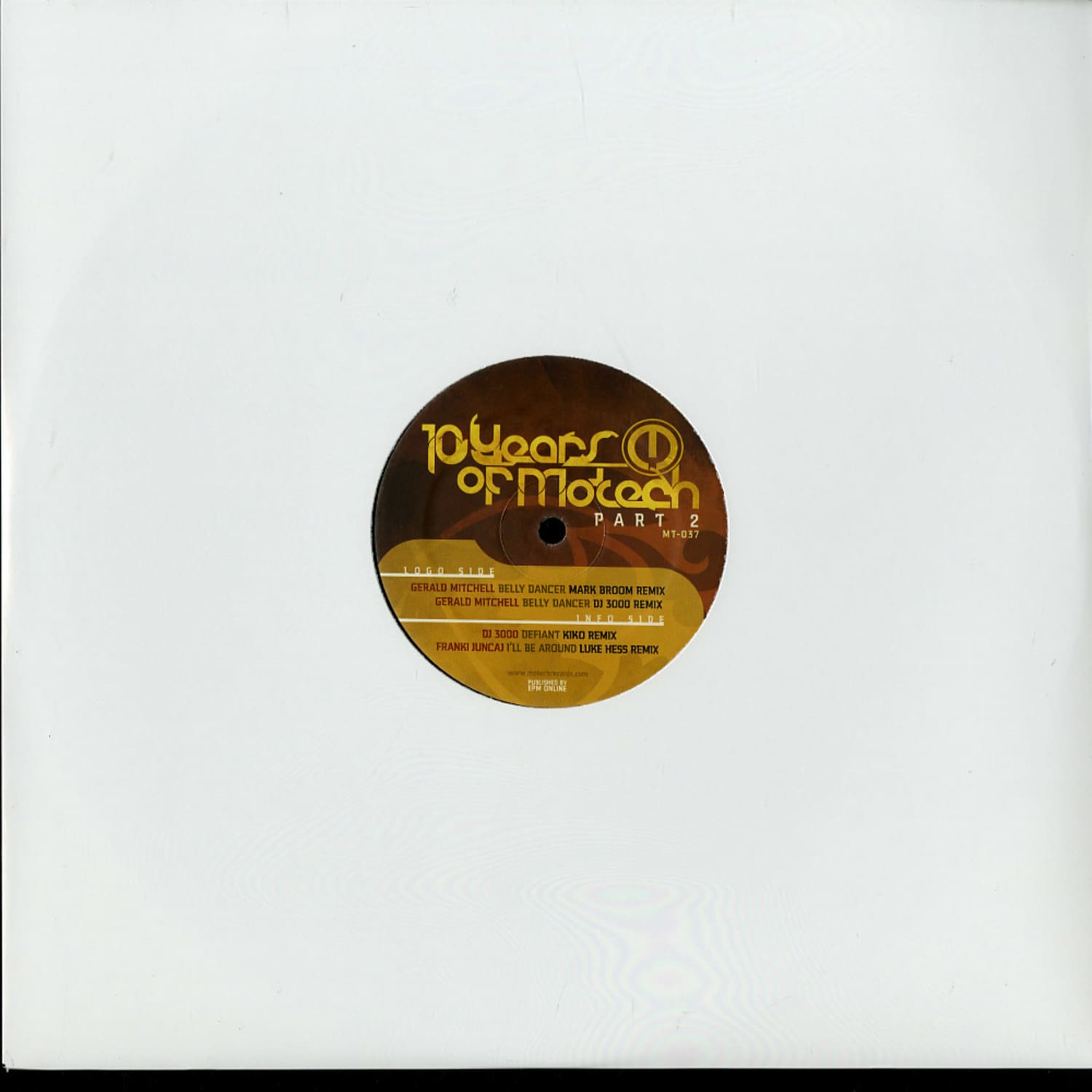 Gerald Mitchell / Mark Broom / DJ 3000 / Kiko / Luke Hess - BELLY DANCER