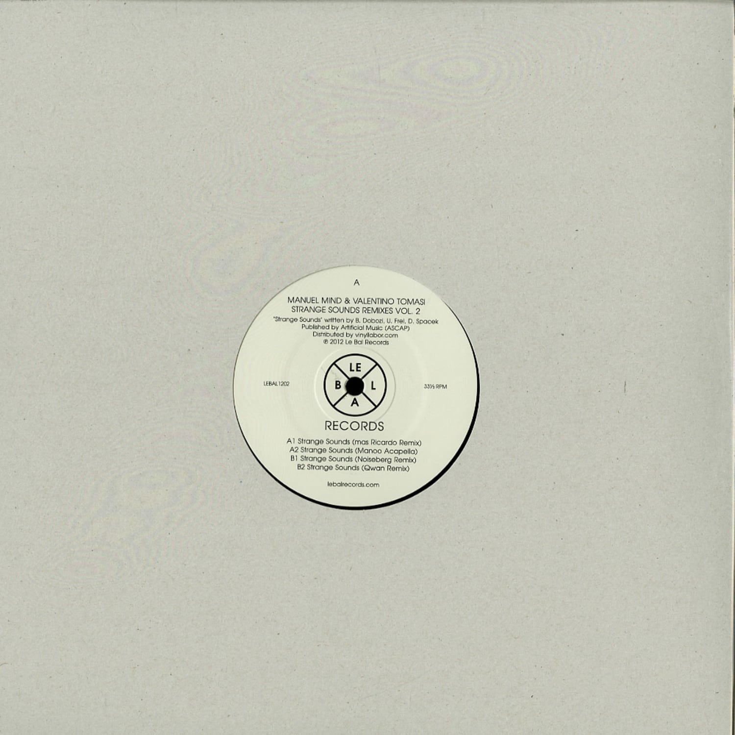 Manuel Mind & Valentino Tomasi - STRANGE SOUNDS REMIXES VOL. 2