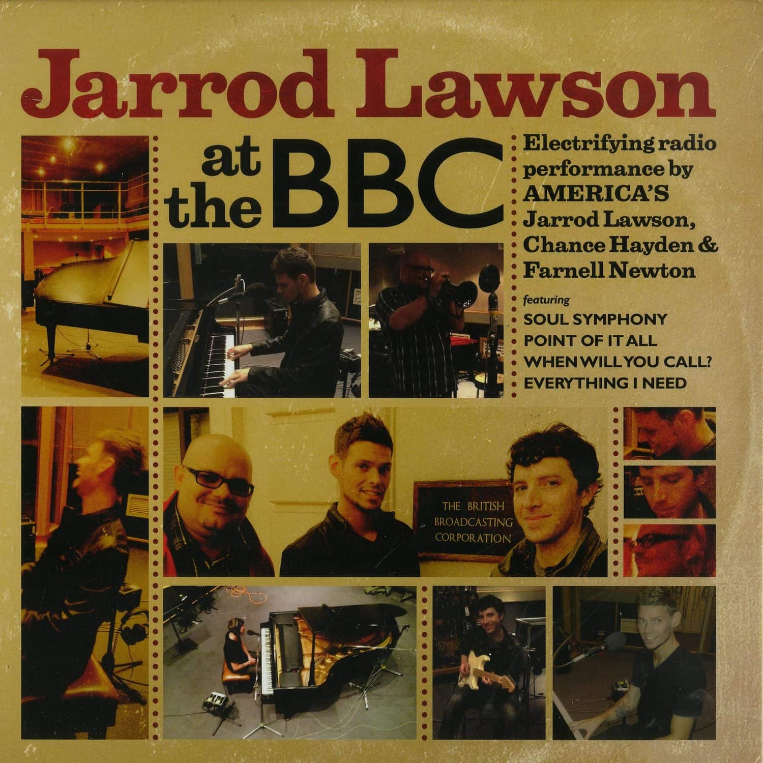 Jarrod Lawson - JARROD LAWSON AT THE BBC