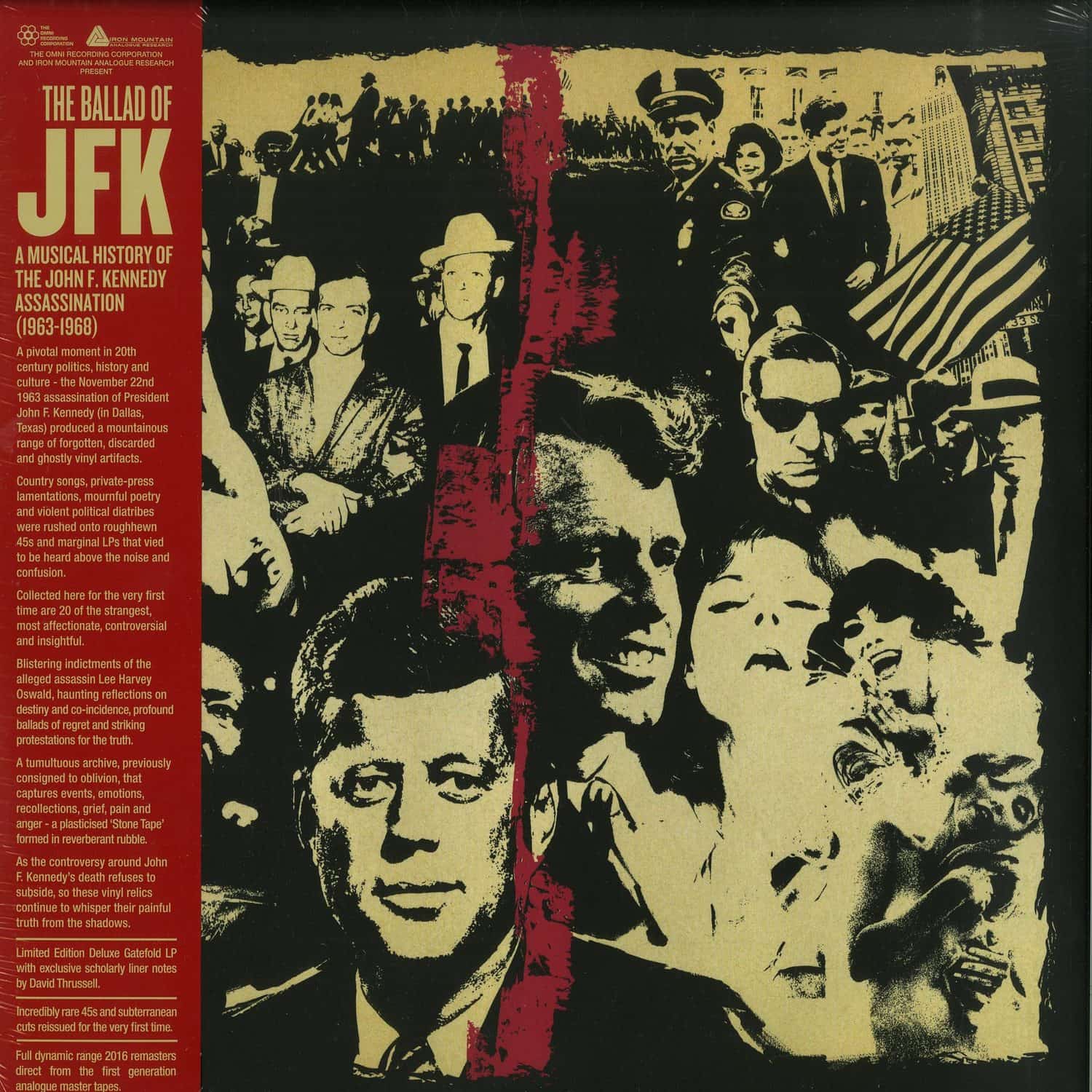 Various Artists - THE BALLAD OF JFK - A MUSICAL HISTORY OF THE JOHN F. KENNNEDY ASSASSINATION 