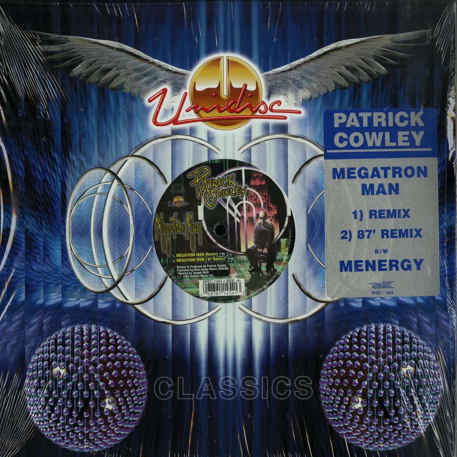 Patrick Cowley - MEGATRON MAN / MENERGY