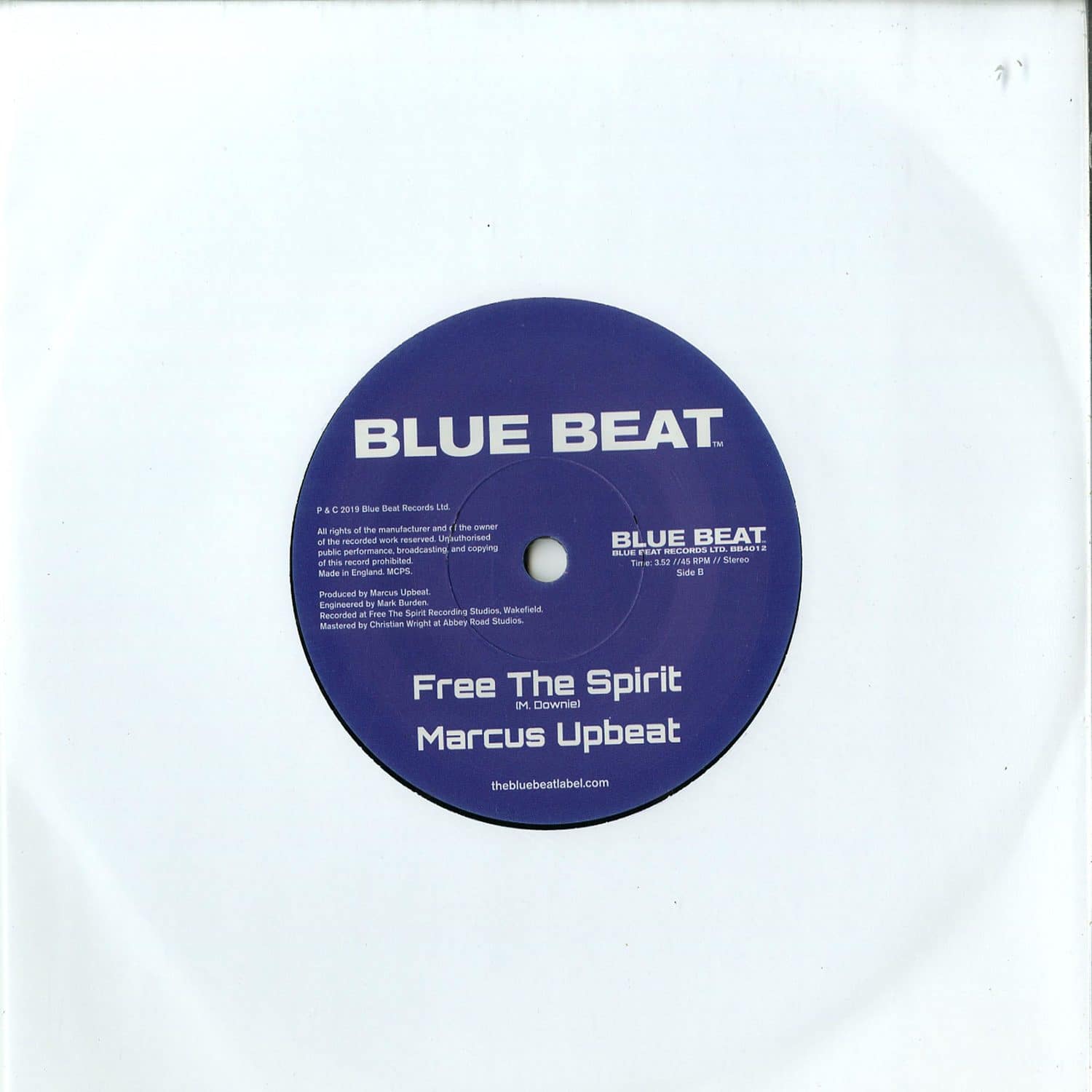 Marcus Upbeat - SHES SO SWEET / FREE THE SPIRIT 