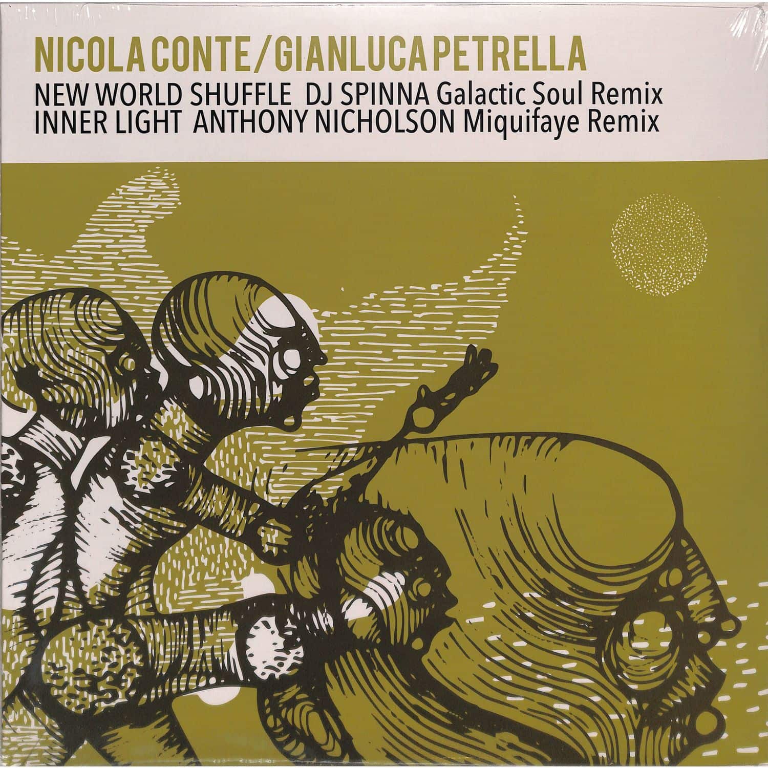 Nicola Conte / Gianluca Petrella - NEW WORLD SHUFFLE / INNER LIGHT - REMIXES