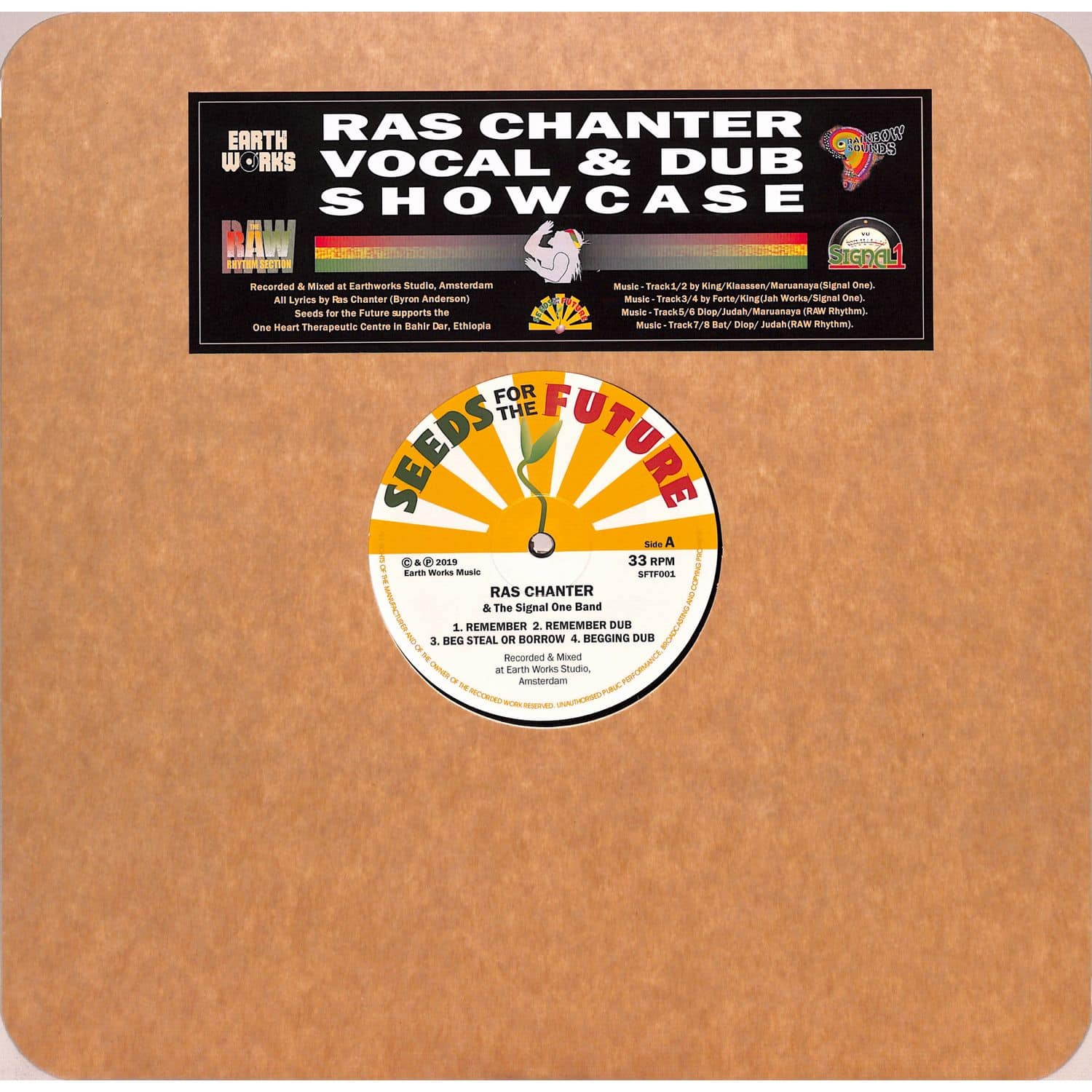 Ras Chanter - VOCAL DUB SHOWCASE LP