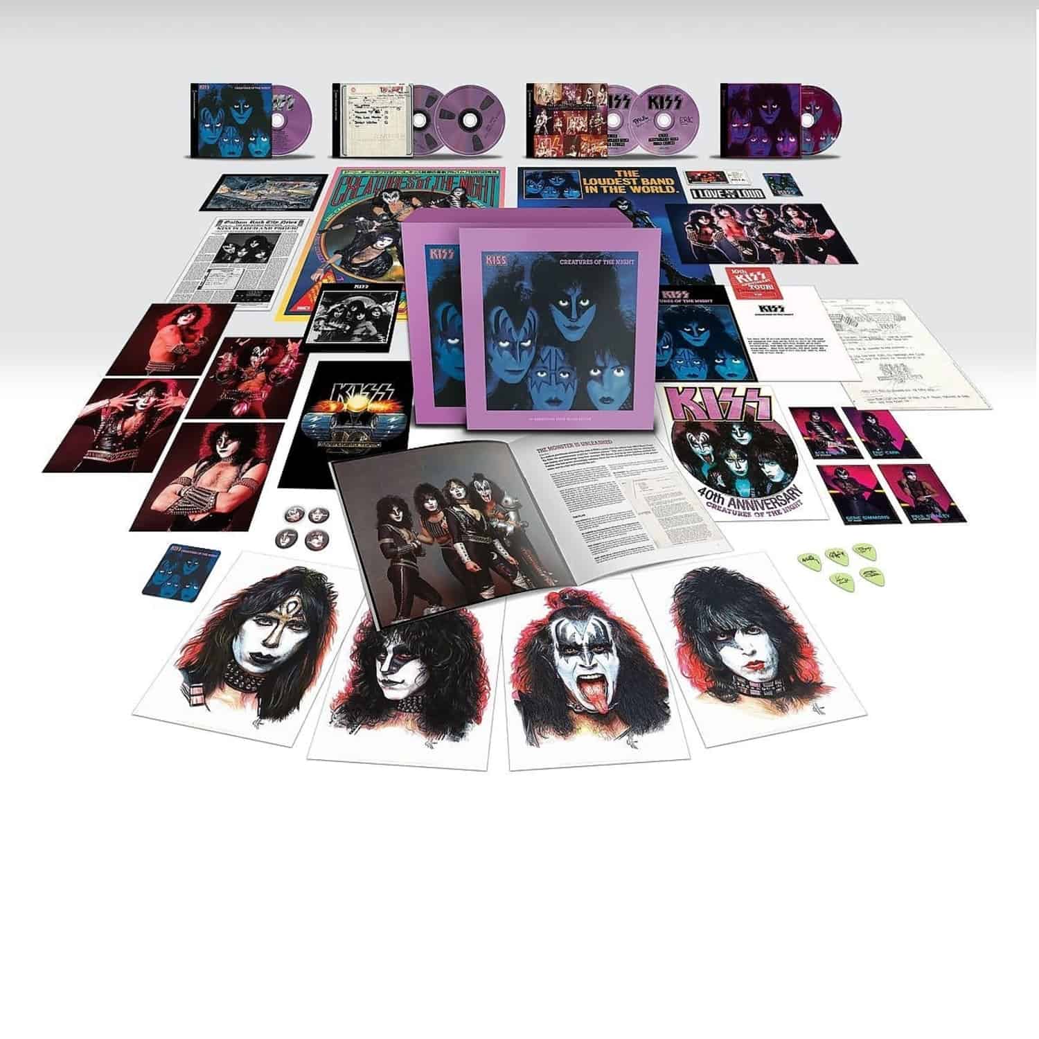 KISS - Creatures Of The Night 40th Super Deluxe 