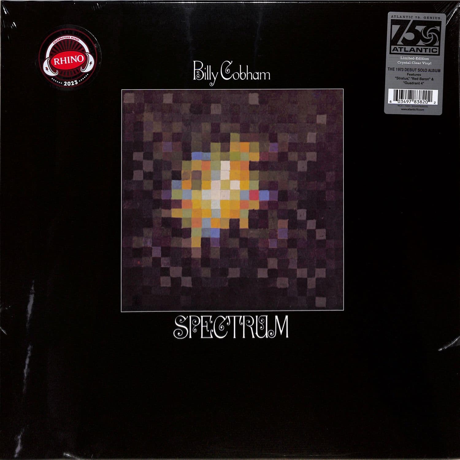 Billy Cobham - SPECTRUM - 140G CRYSTAL CLEAR DIAMOND LP