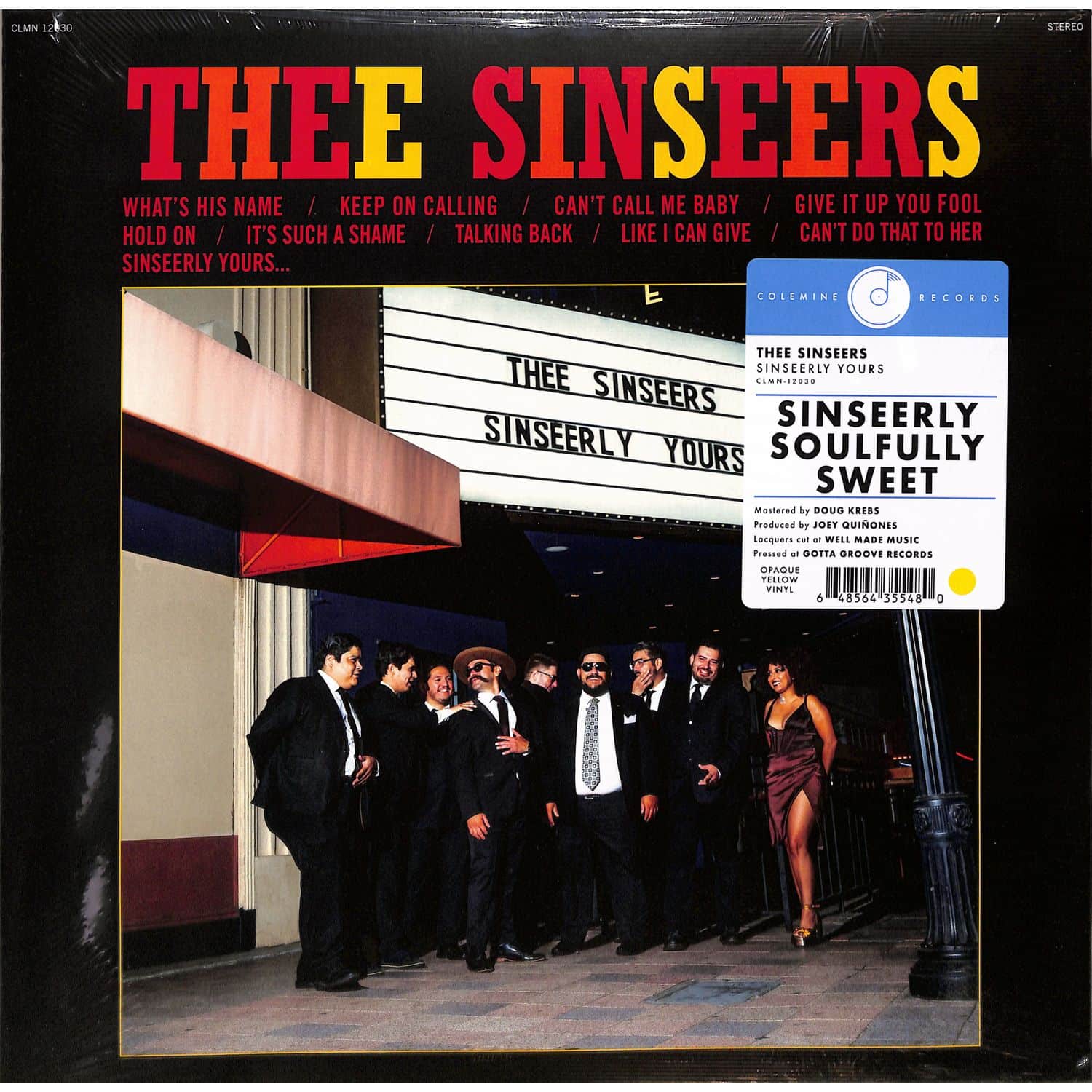 Thee Sinseers - SINSEERLY YOURS 