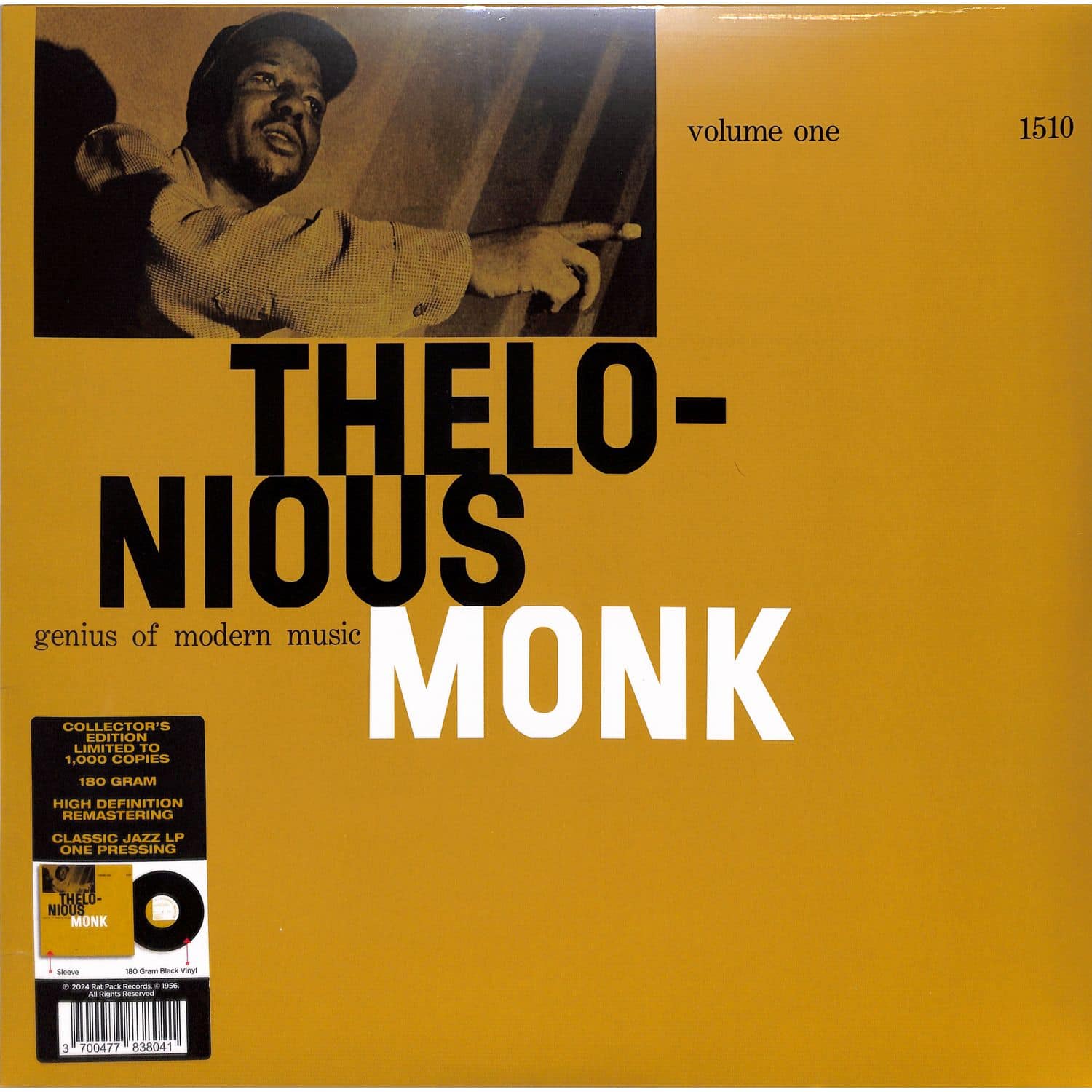 Thelonious Monk - GENIUS OF MODERN MUSIC VOL. 1 