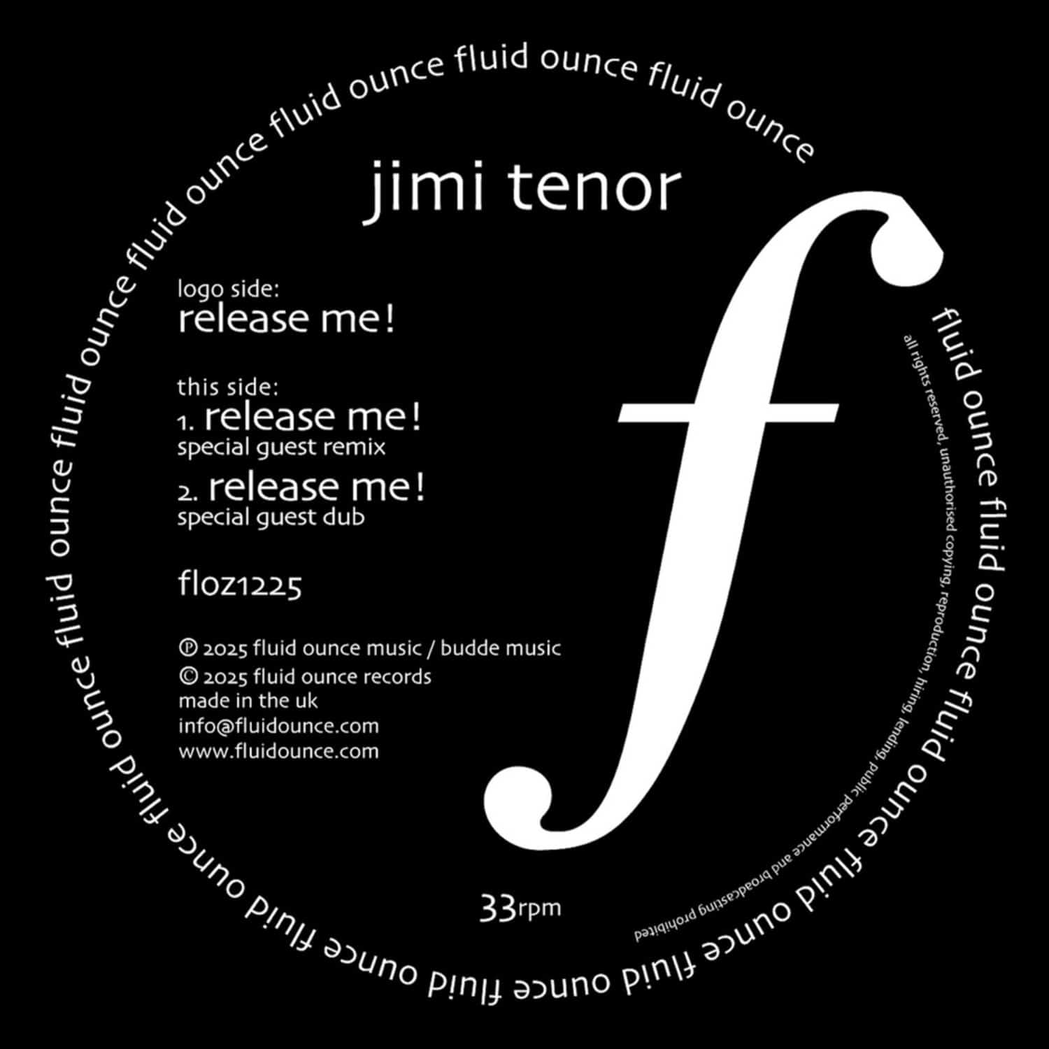 Jimi Tenor - RELEASE ME!