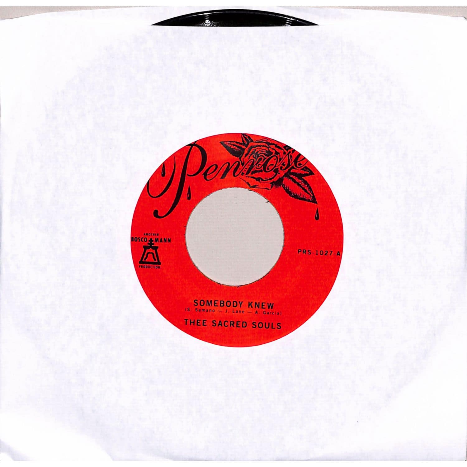 Thee Sacred Souls - SOMEBODY KNEW / WE DON T HAVE TO BE ALONE 