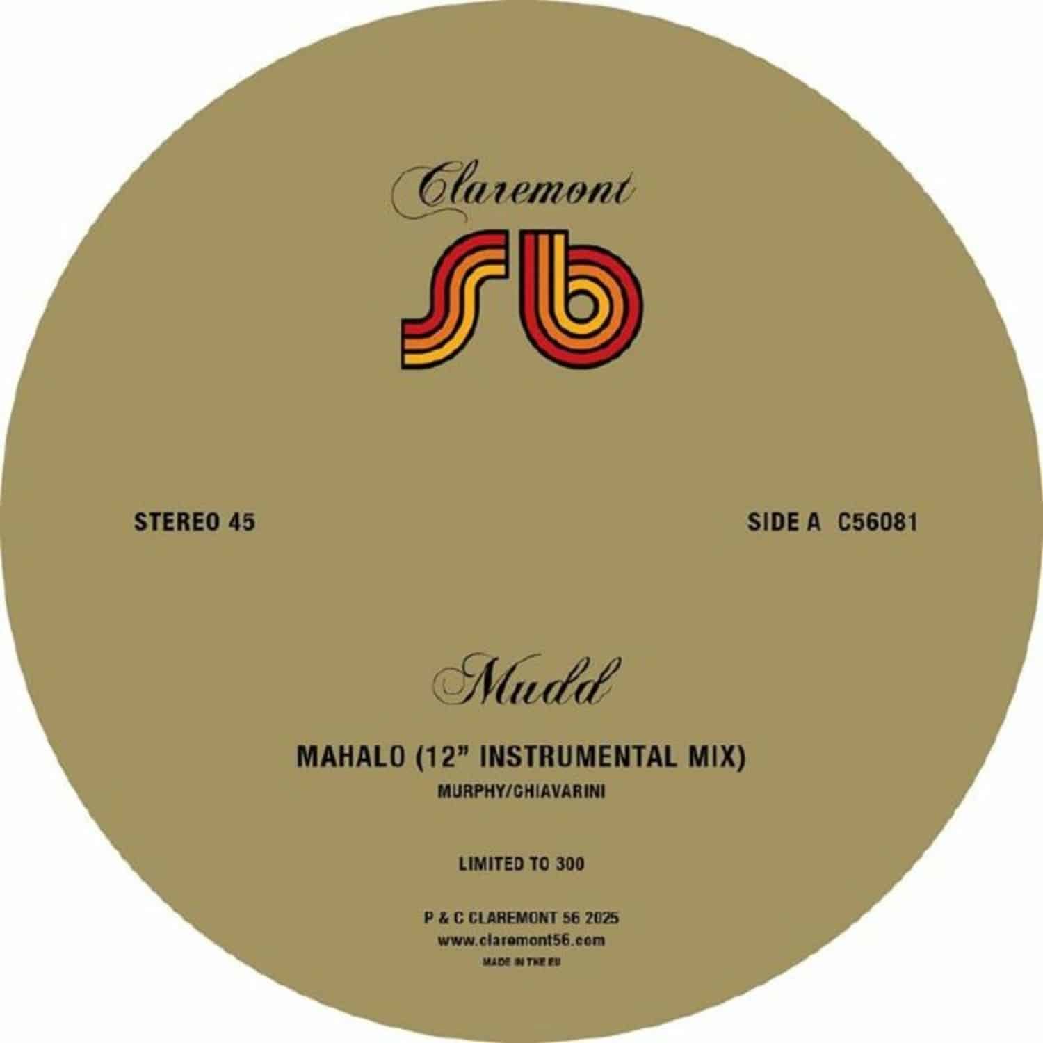 Mudd - MAHALO / MATA NE 