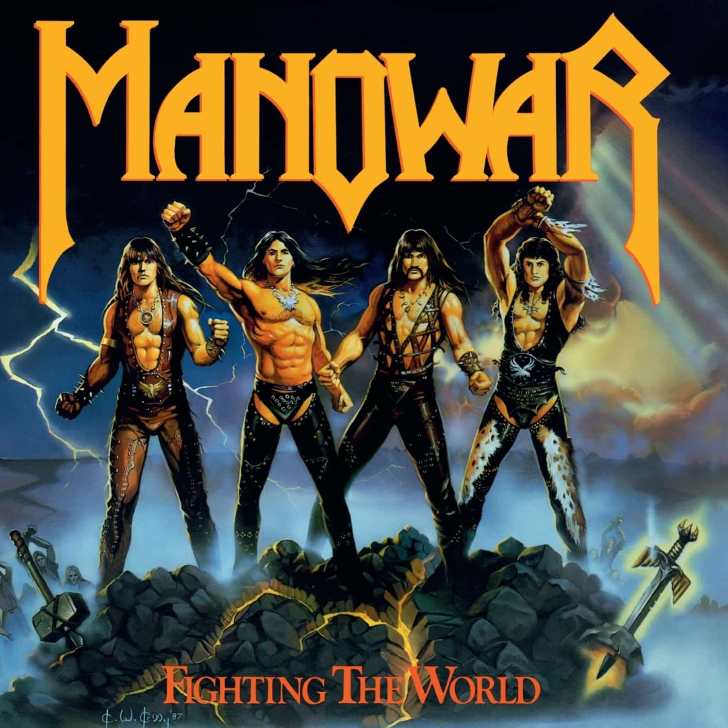 Manowar - FIGHTING THE WORLD 