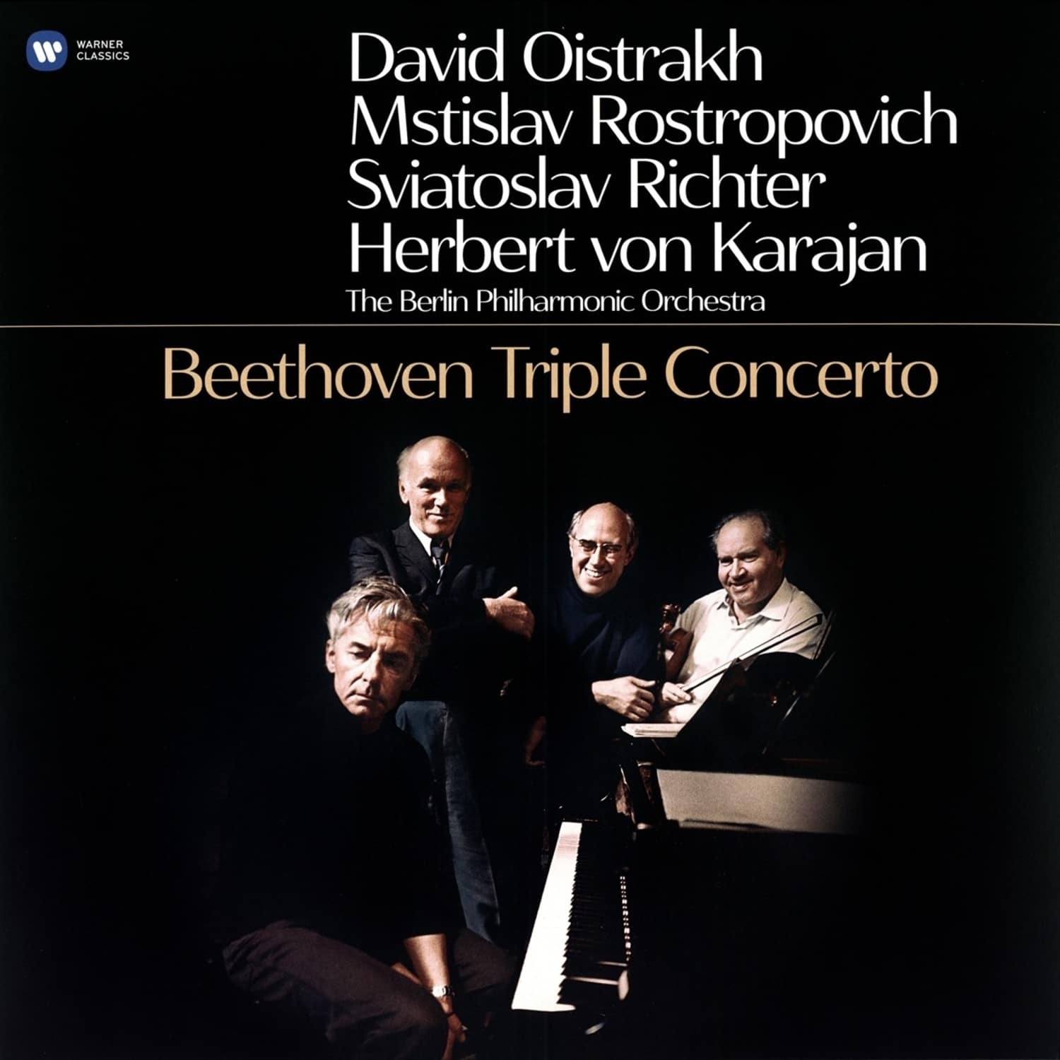 Oistrach / Rostropowitsch / Richter / Karajan / BP - TRIPELKONZERT 