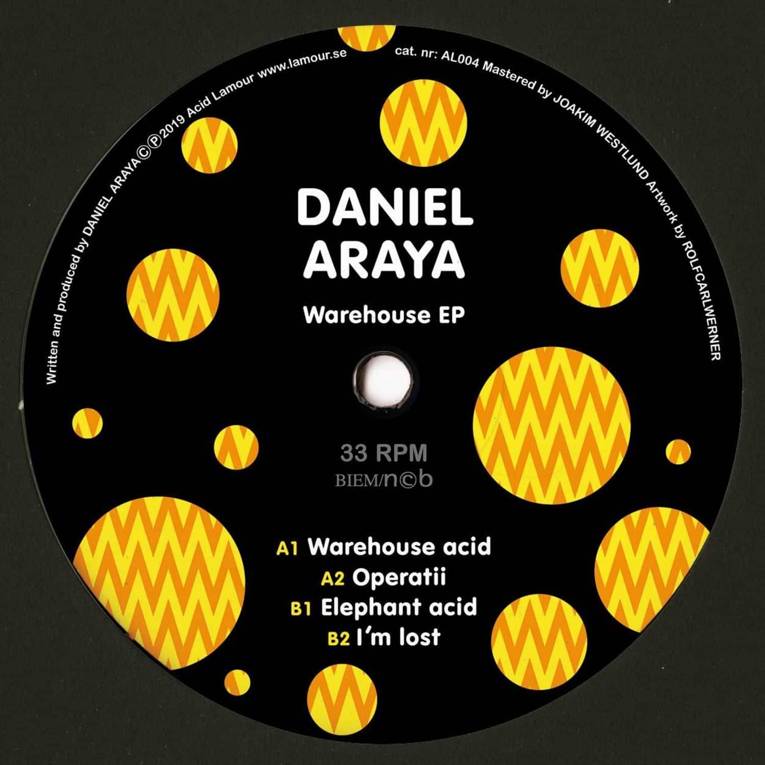 Daniel Araya - WAREHOUSE EP