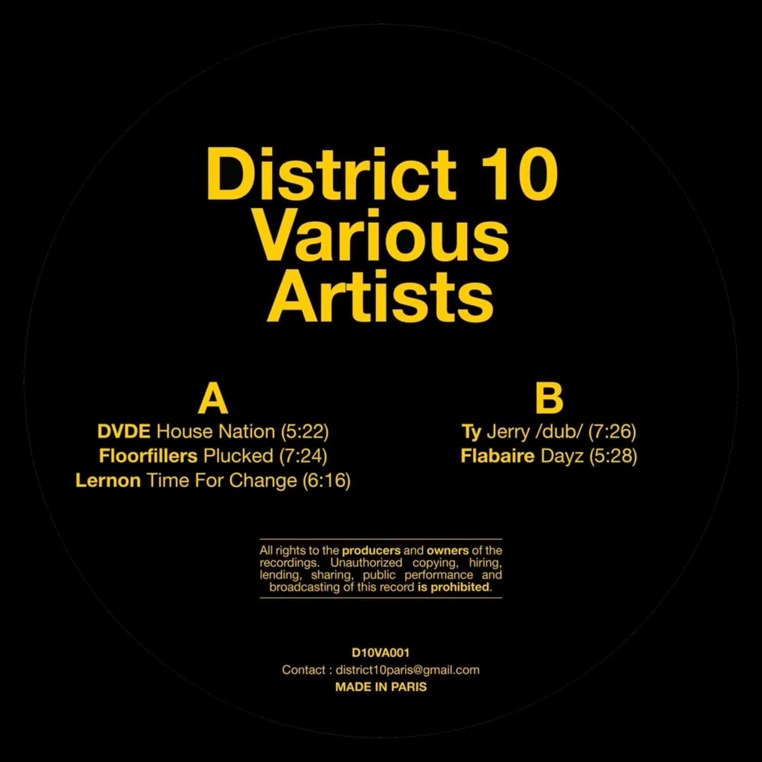 Various Artists - DISTRICT 10