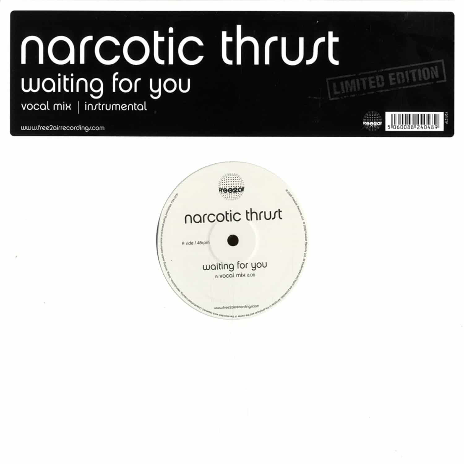 Narcotic Thrust - WAITING FOR YOU