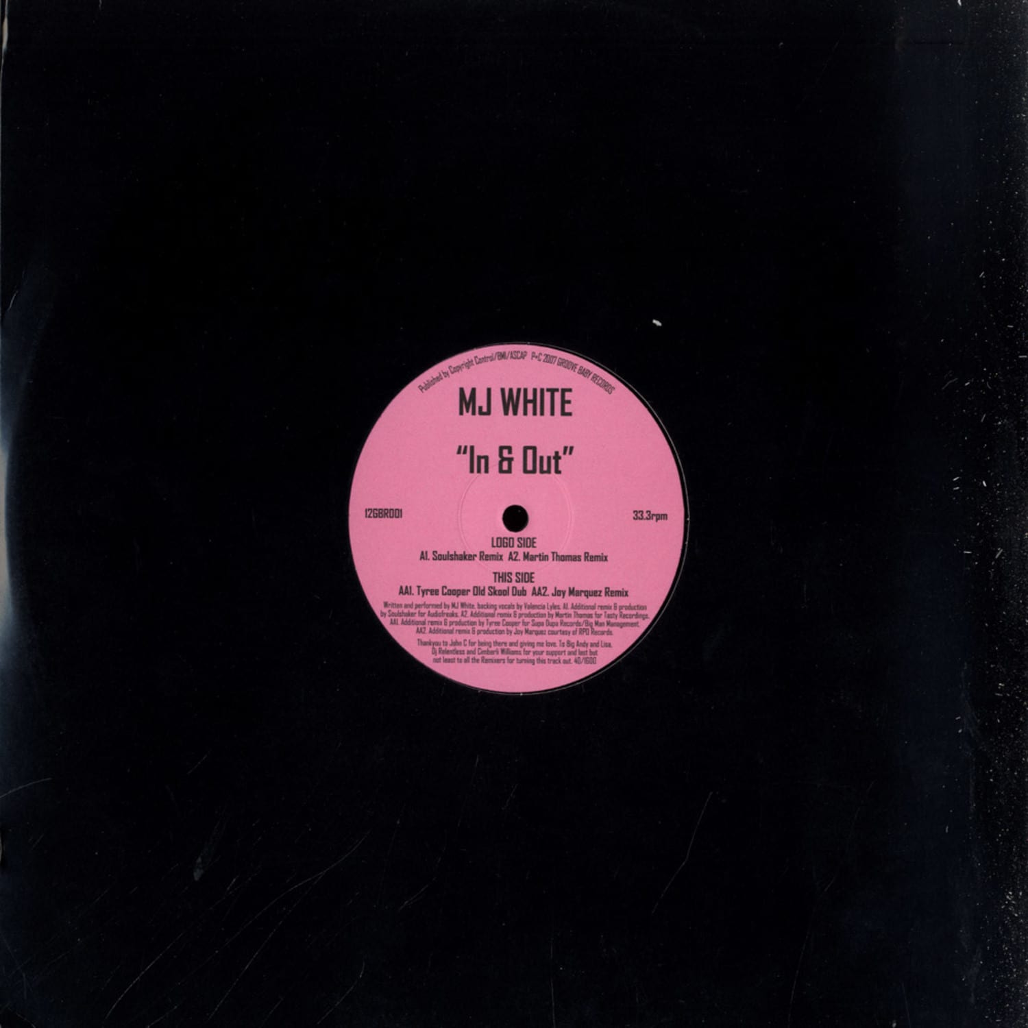 Mj White - IN & OUT