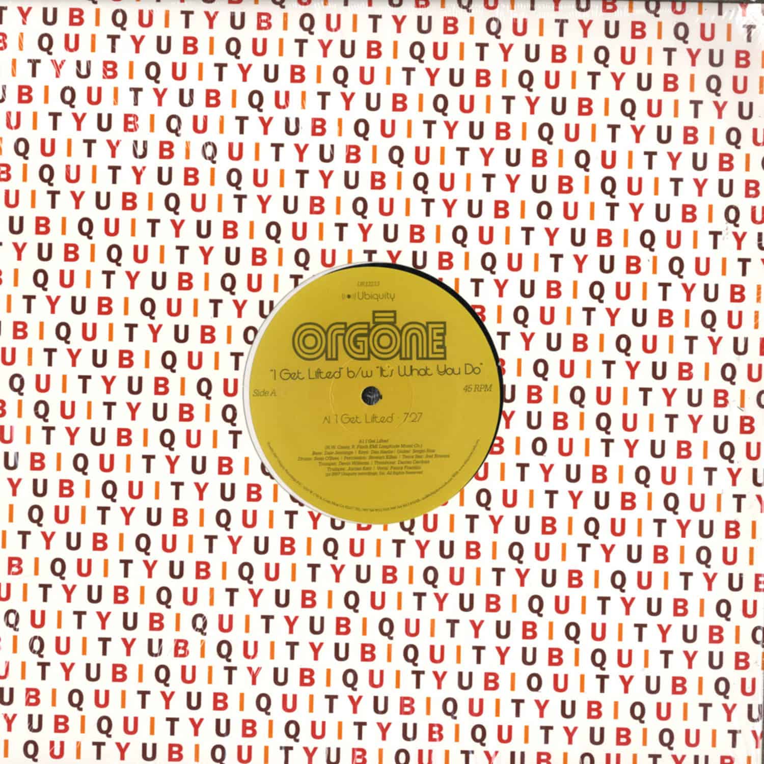 Orgone - I GET LIFTED