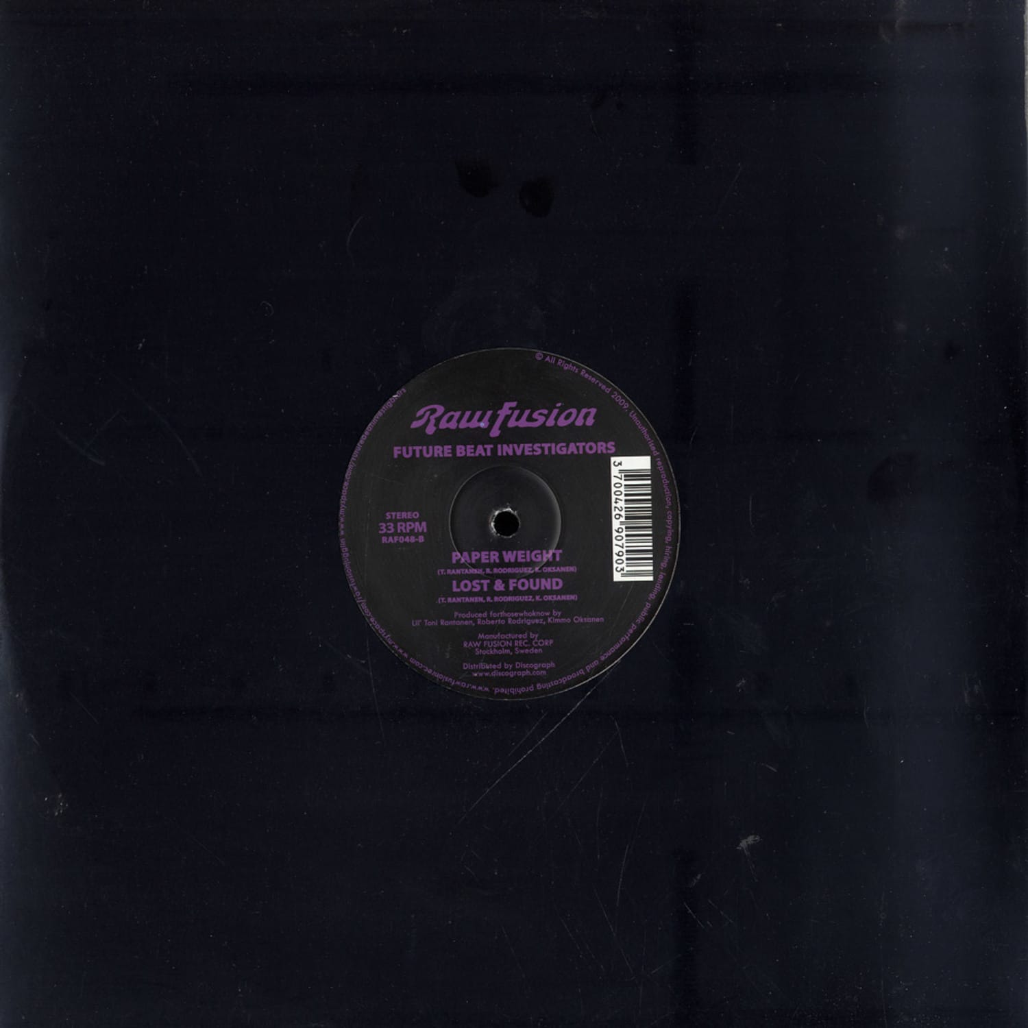 Future Beat Investigators - LOUDER/ PAPER WEIGHT