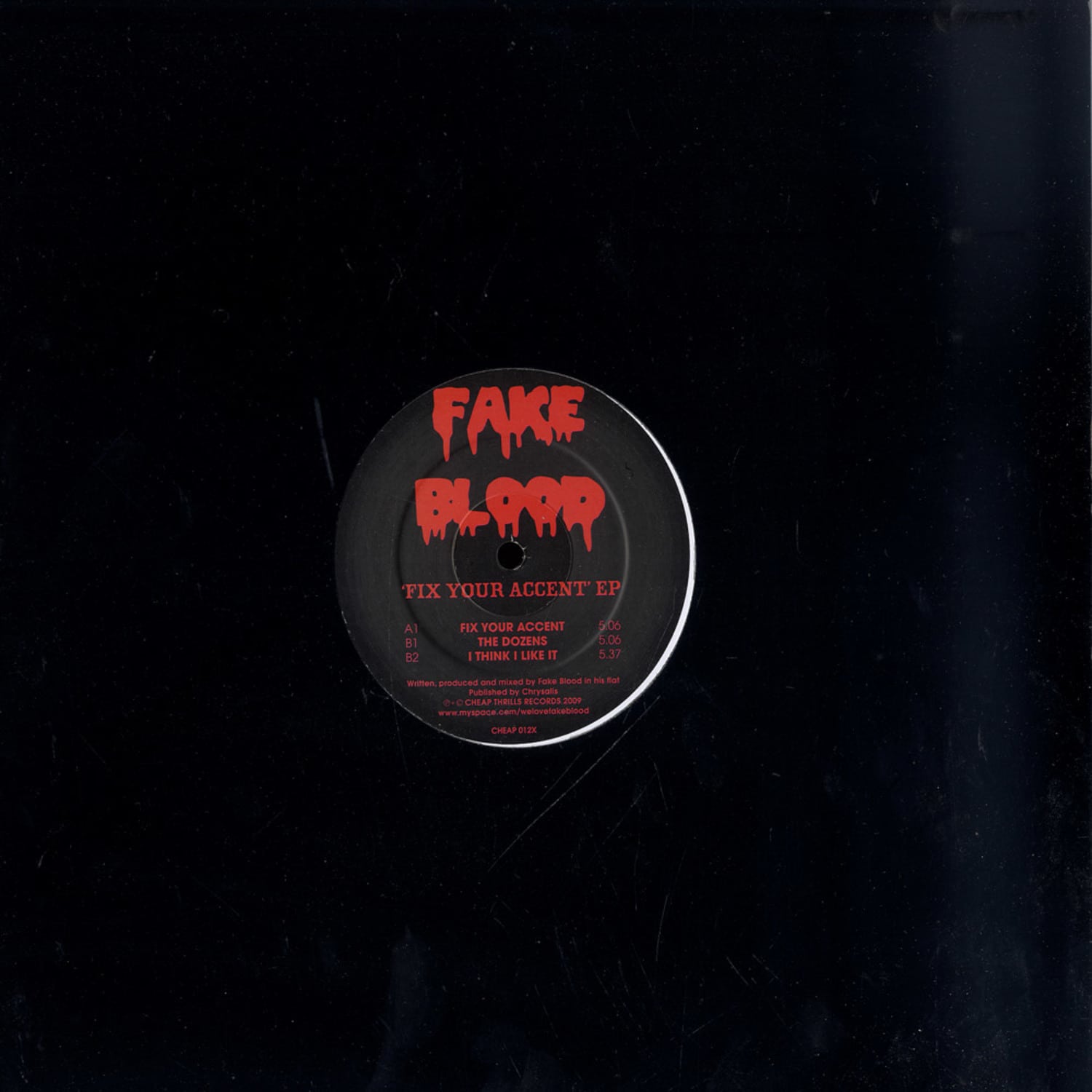 Fake Blood - FIX YOUR ACCENT EP