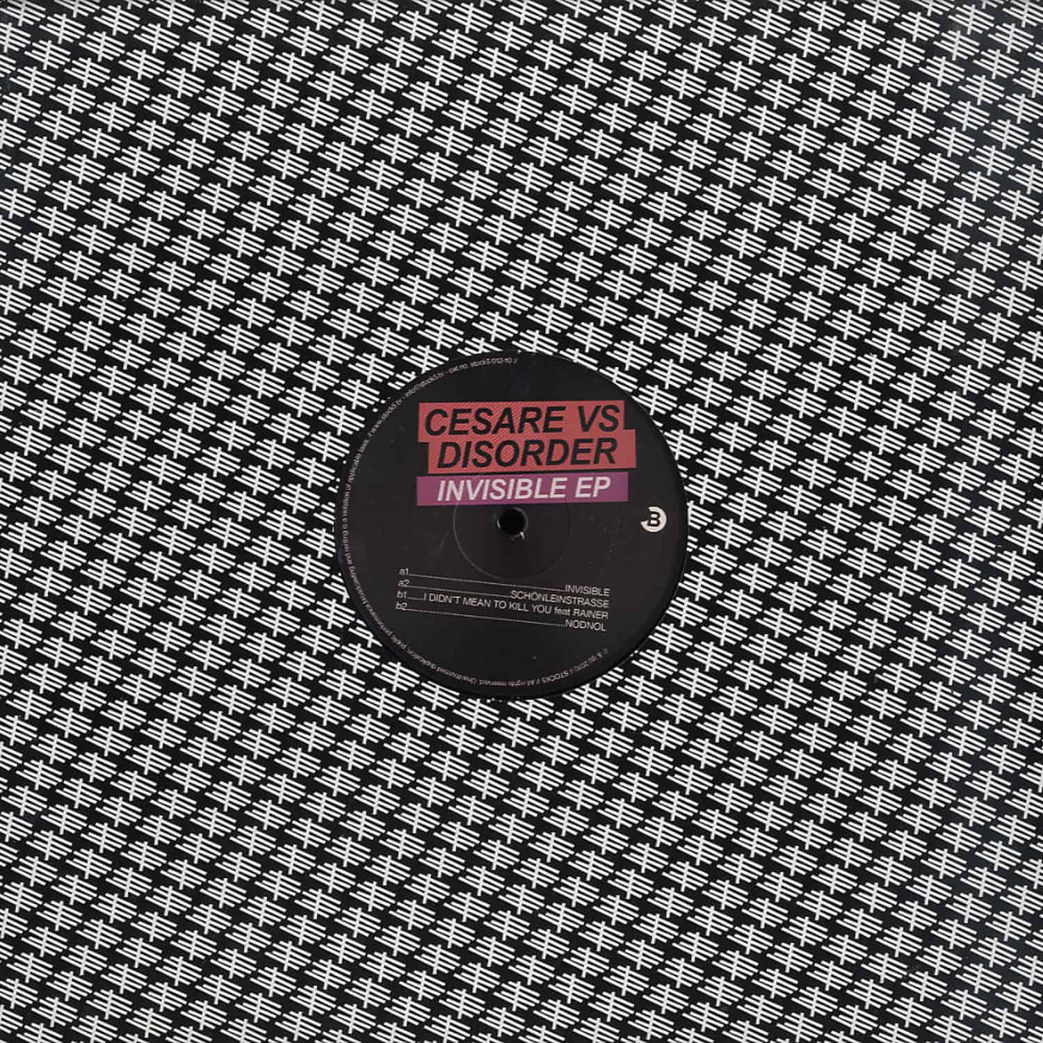 Cesare vs Disorder - INVISIBLE EP