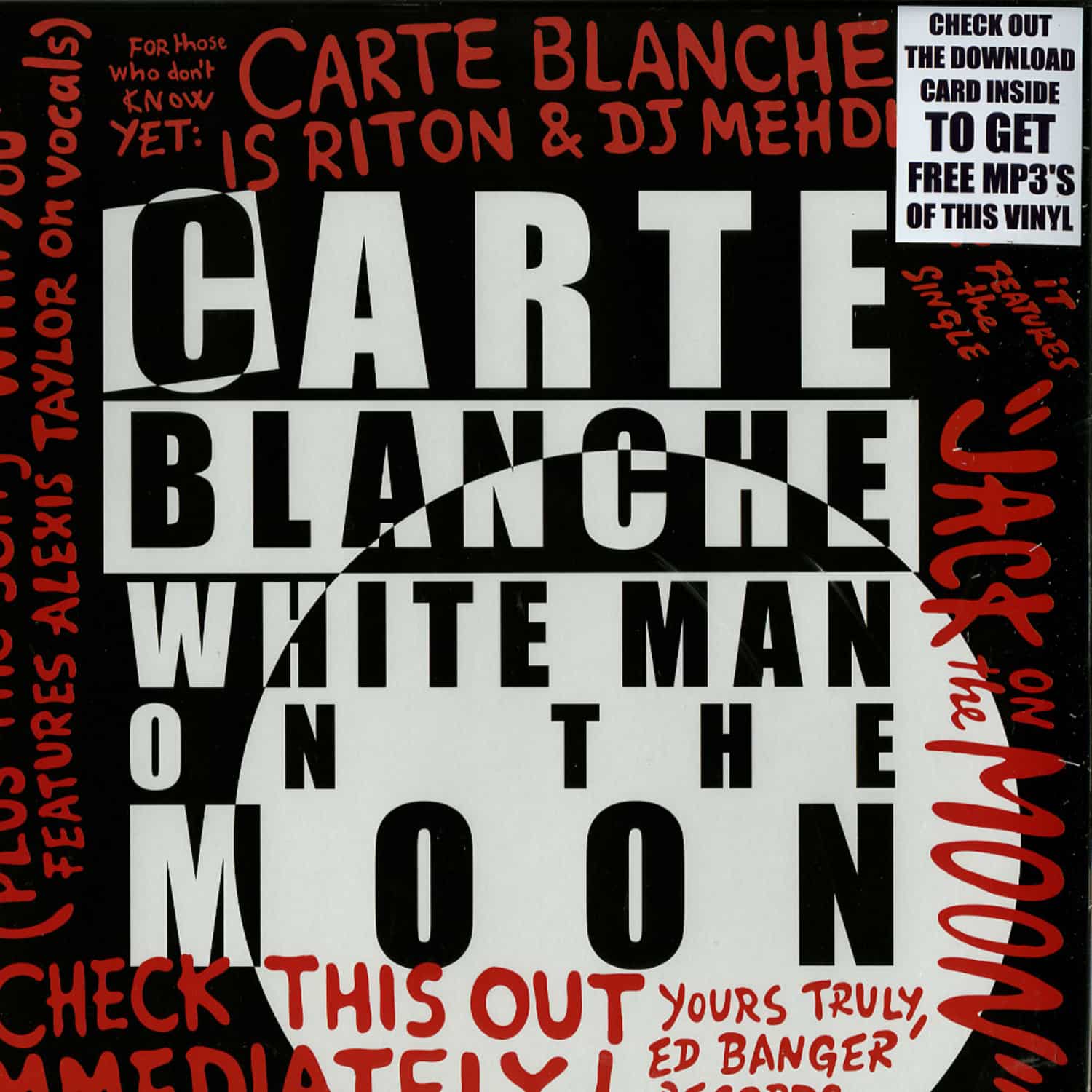 Carte Blanche White Man On The Moon