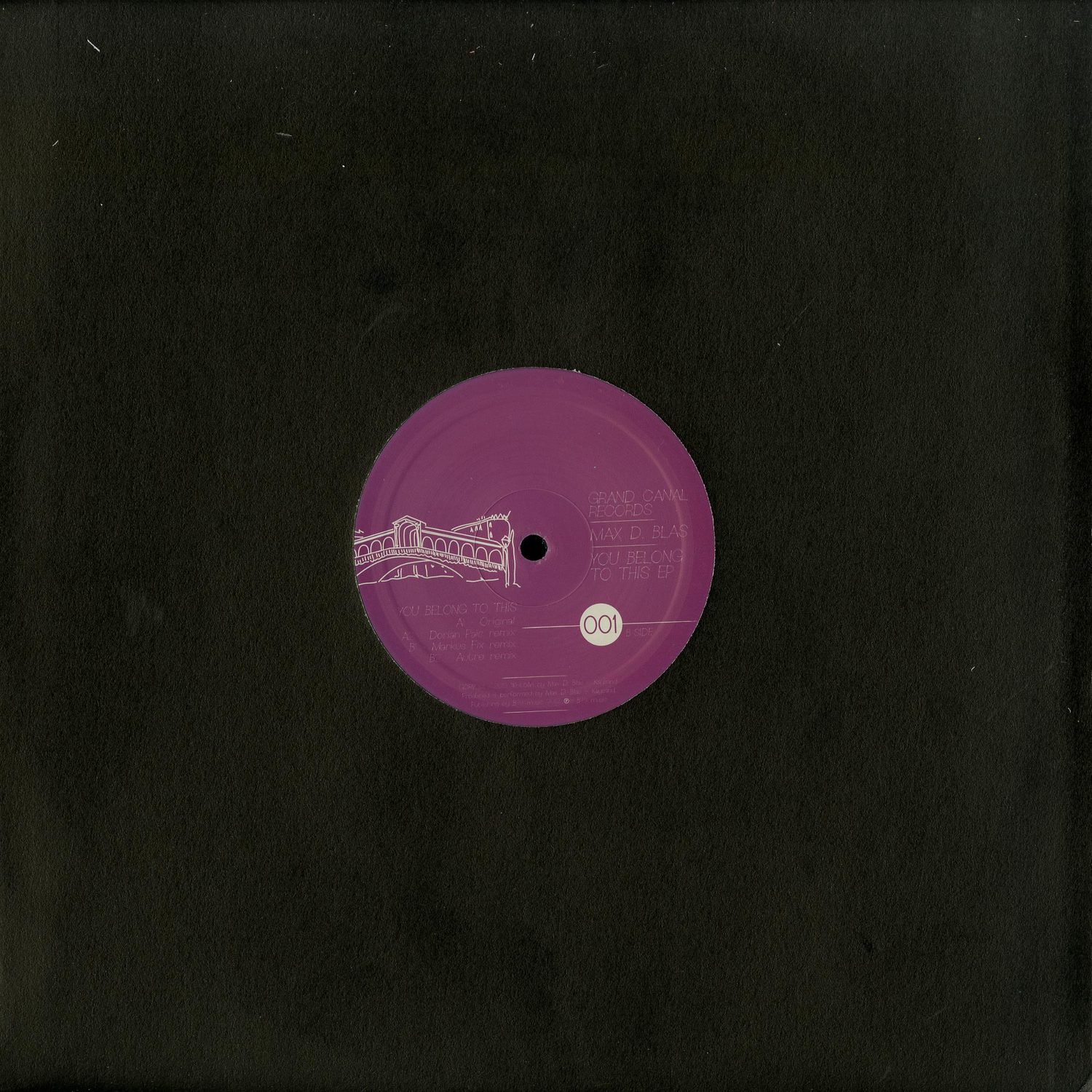 Max D. Blas - YOU BELONG TO THIS EP