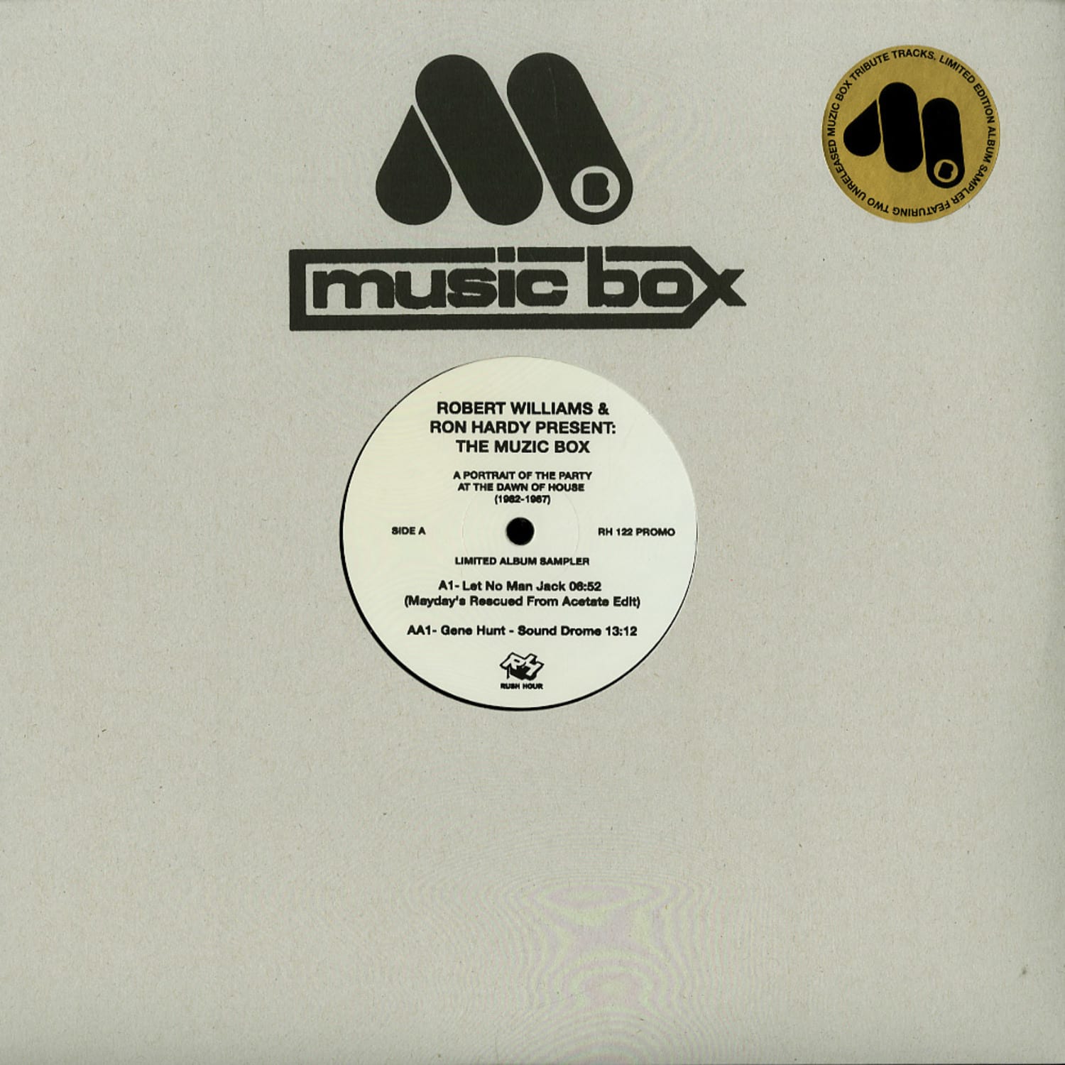 Robert Williams & Ron Hardy - PRESENTS MUZIC BOX